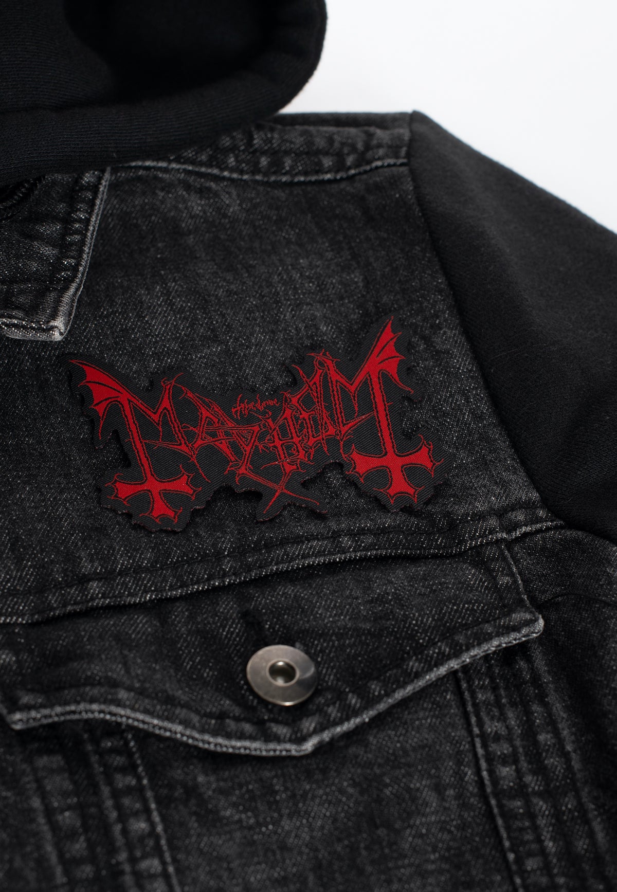Mayhem Logo Cut Out Patch
