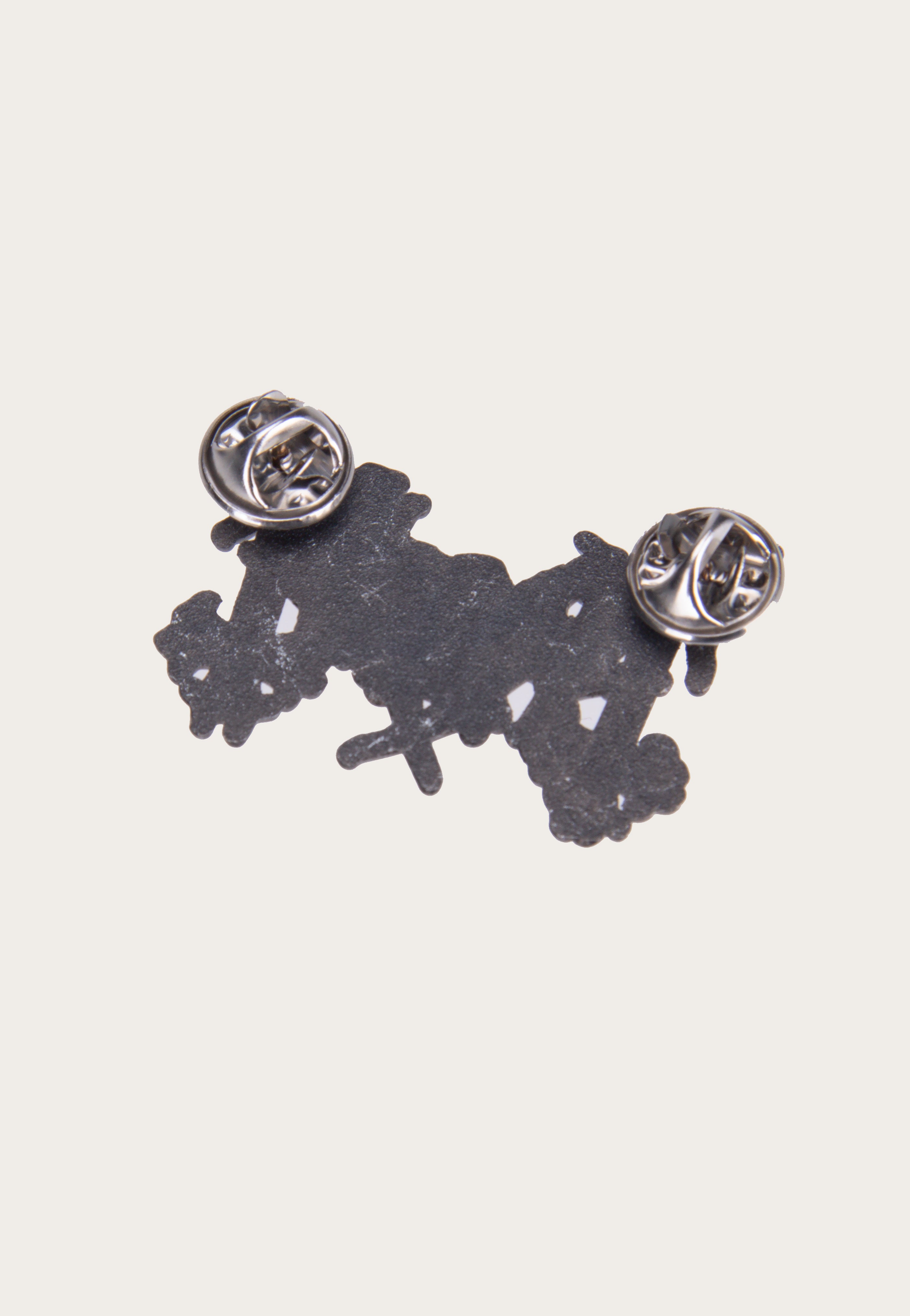 Mayhem Purple Logo Pin