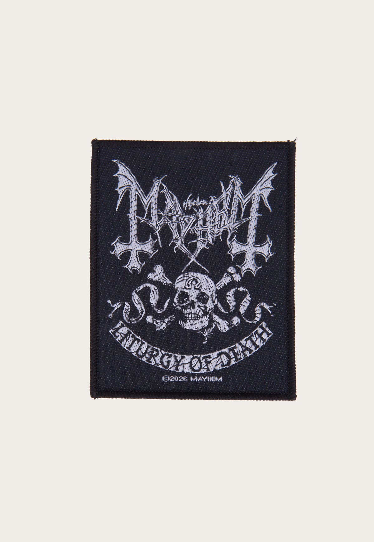 Mayhem Skull Omega Patch