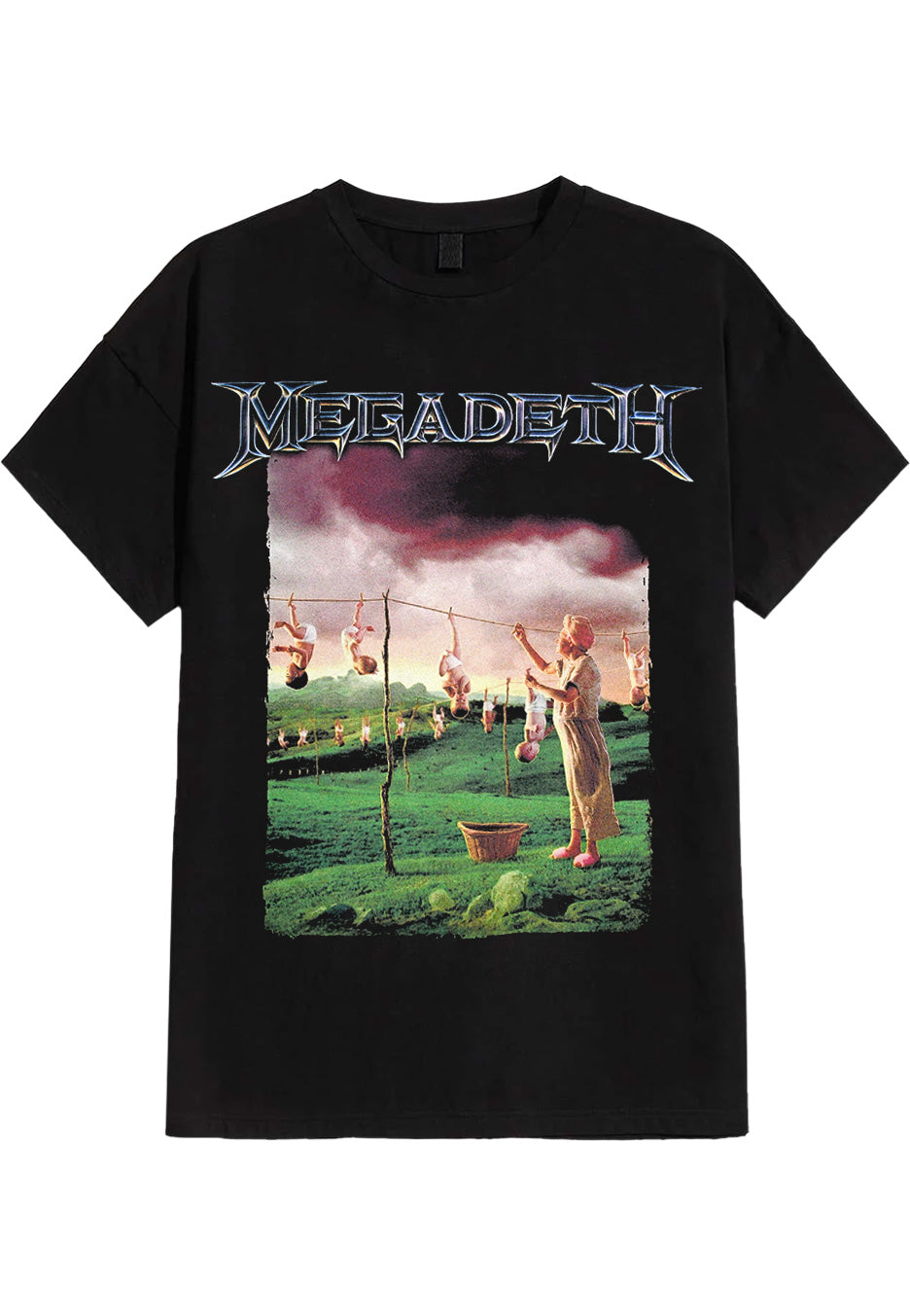Megadeth - Youthanasia Tracklist - T-Shirt | AFM Records