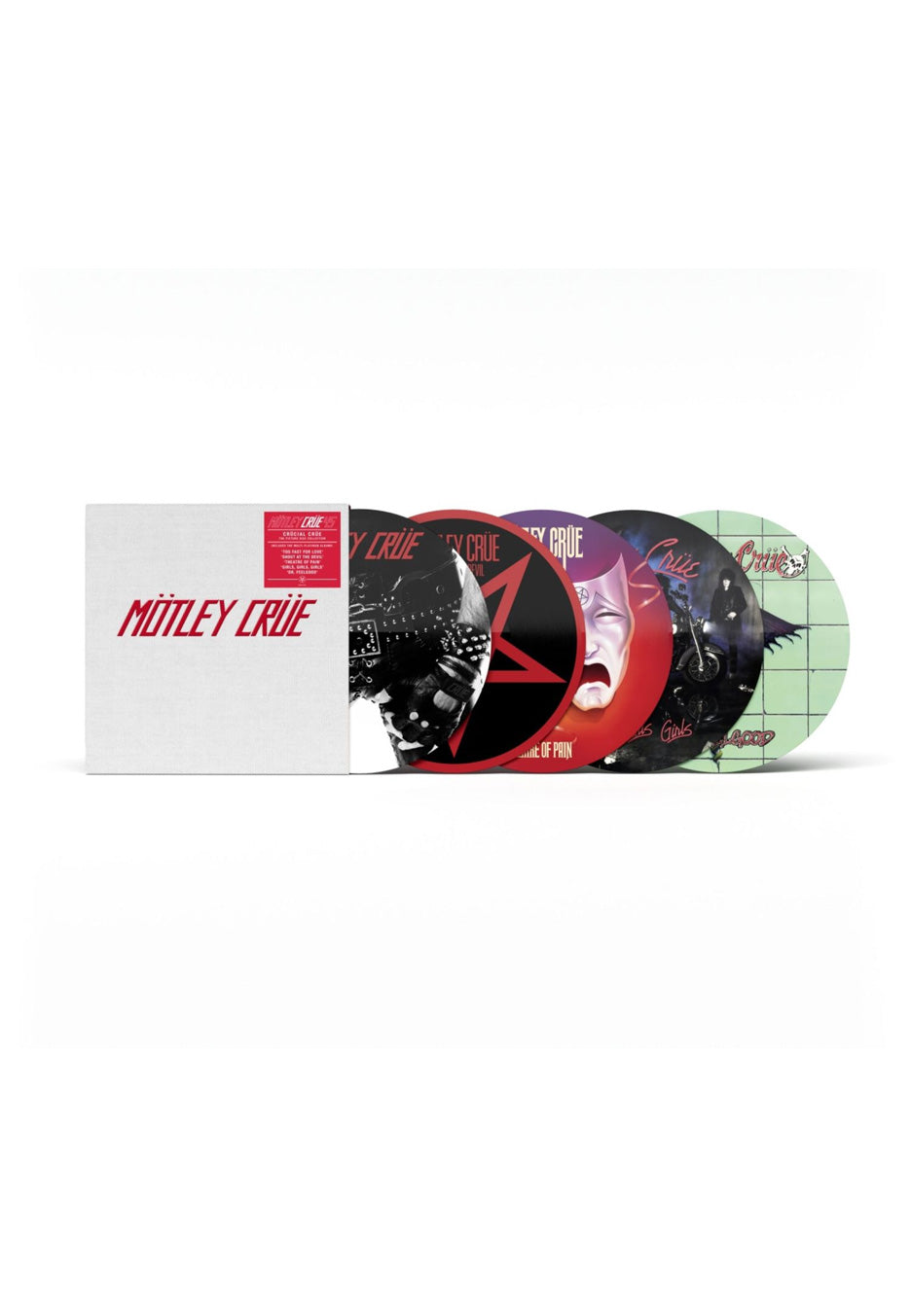 Mötley Crüe - Crücial Crüe (45th Anniversary) - 5 Picture Vinyl