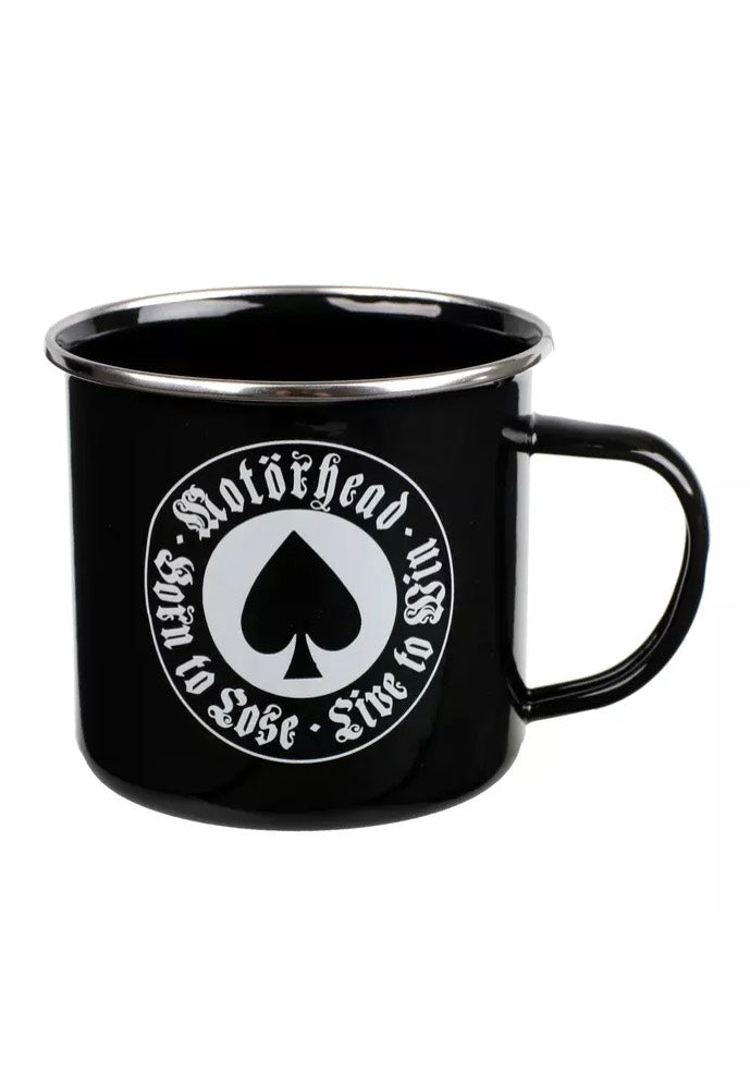 Motörhead Born To Lose Enamel Mug