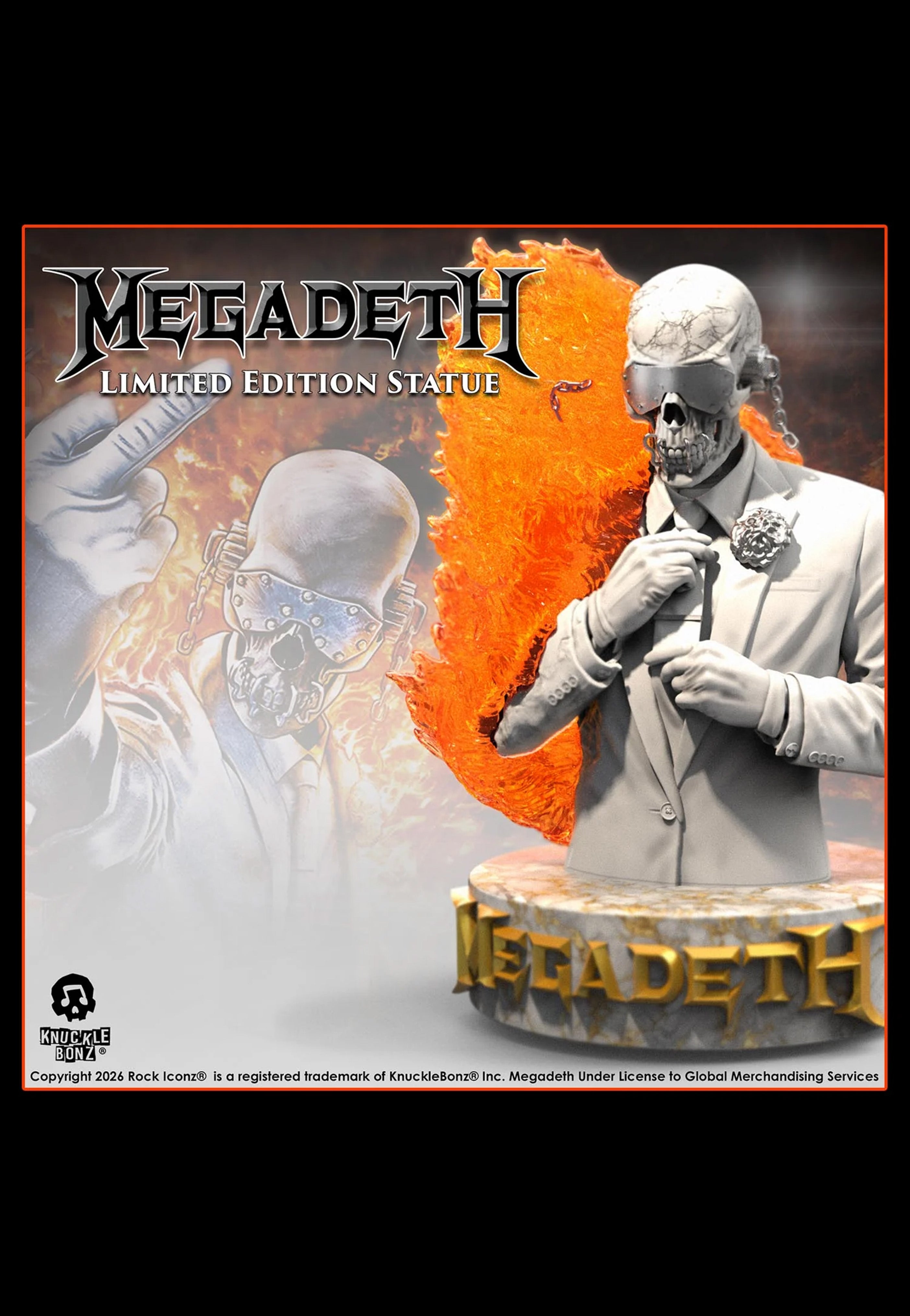 Megadeth - Final Studio Album 3D - Statue | Neutral-Image
