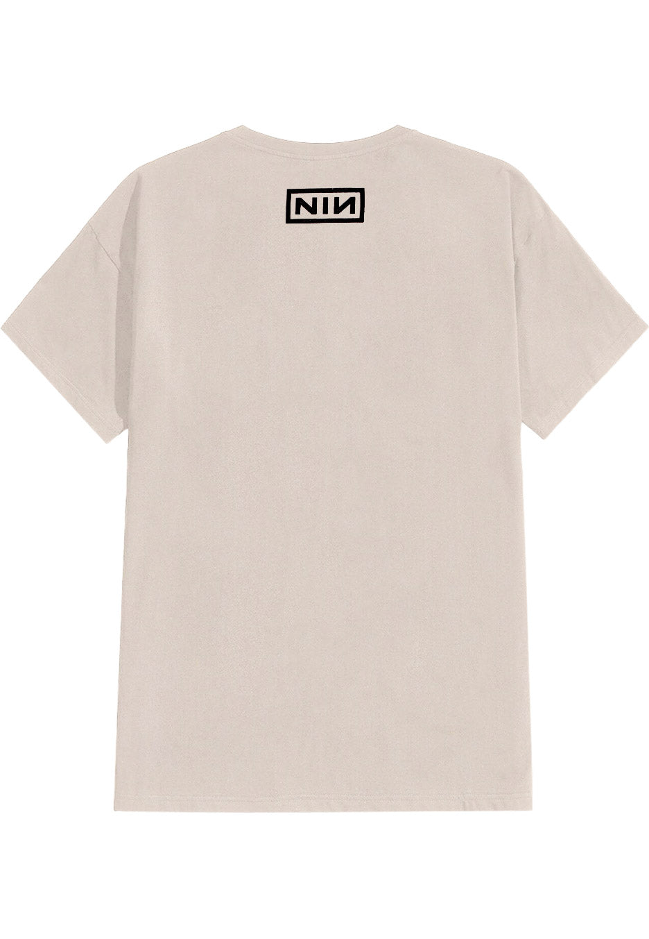 Nine Inch Nails - The Downward Spiral Moth Sand - T-Shirt | Neutral-Image