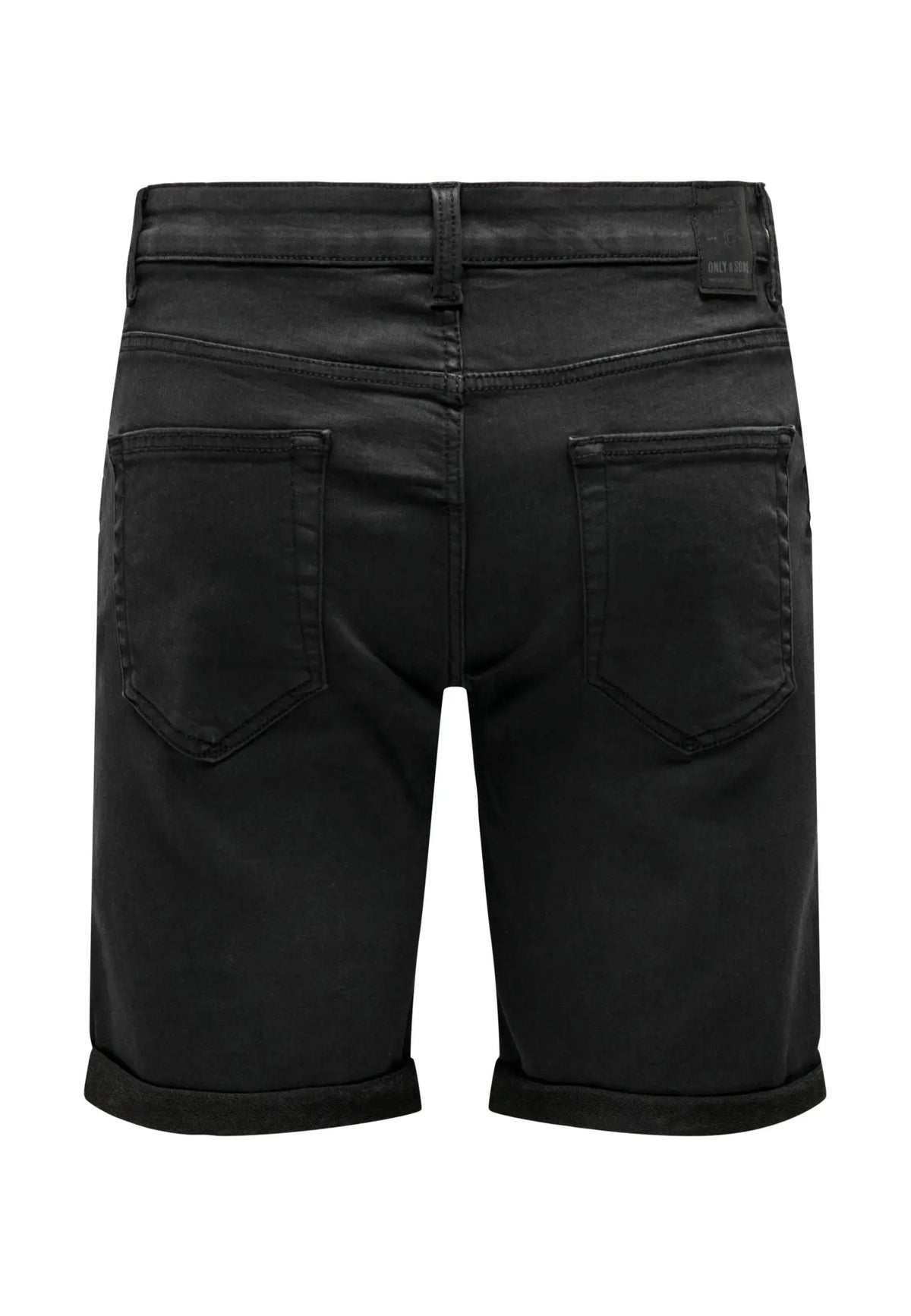 Only & Sons Ply Life Reg Black Shorts