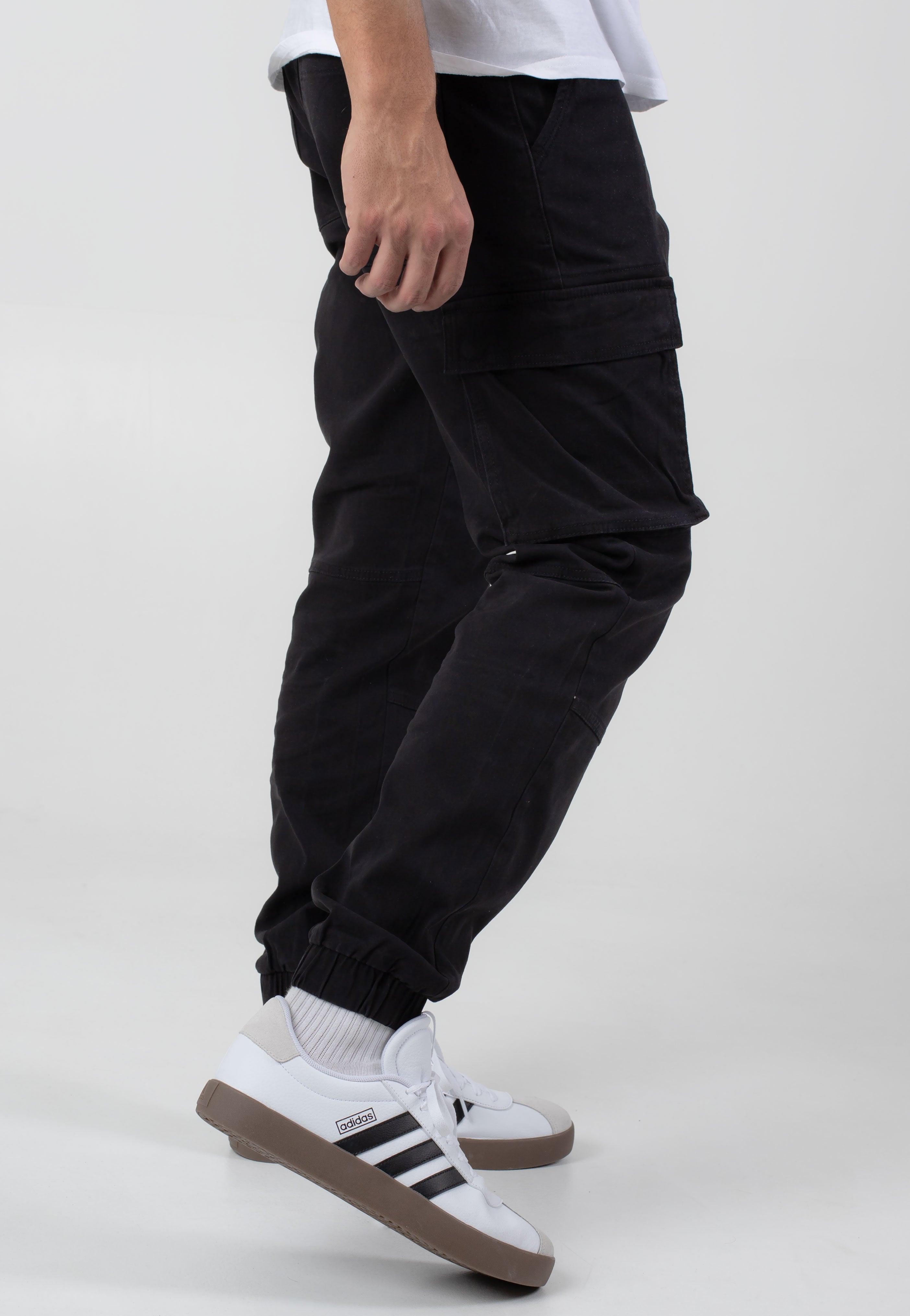 Only & Sons - Callie Life Cargo Cuff Black - Pants | Men-Image