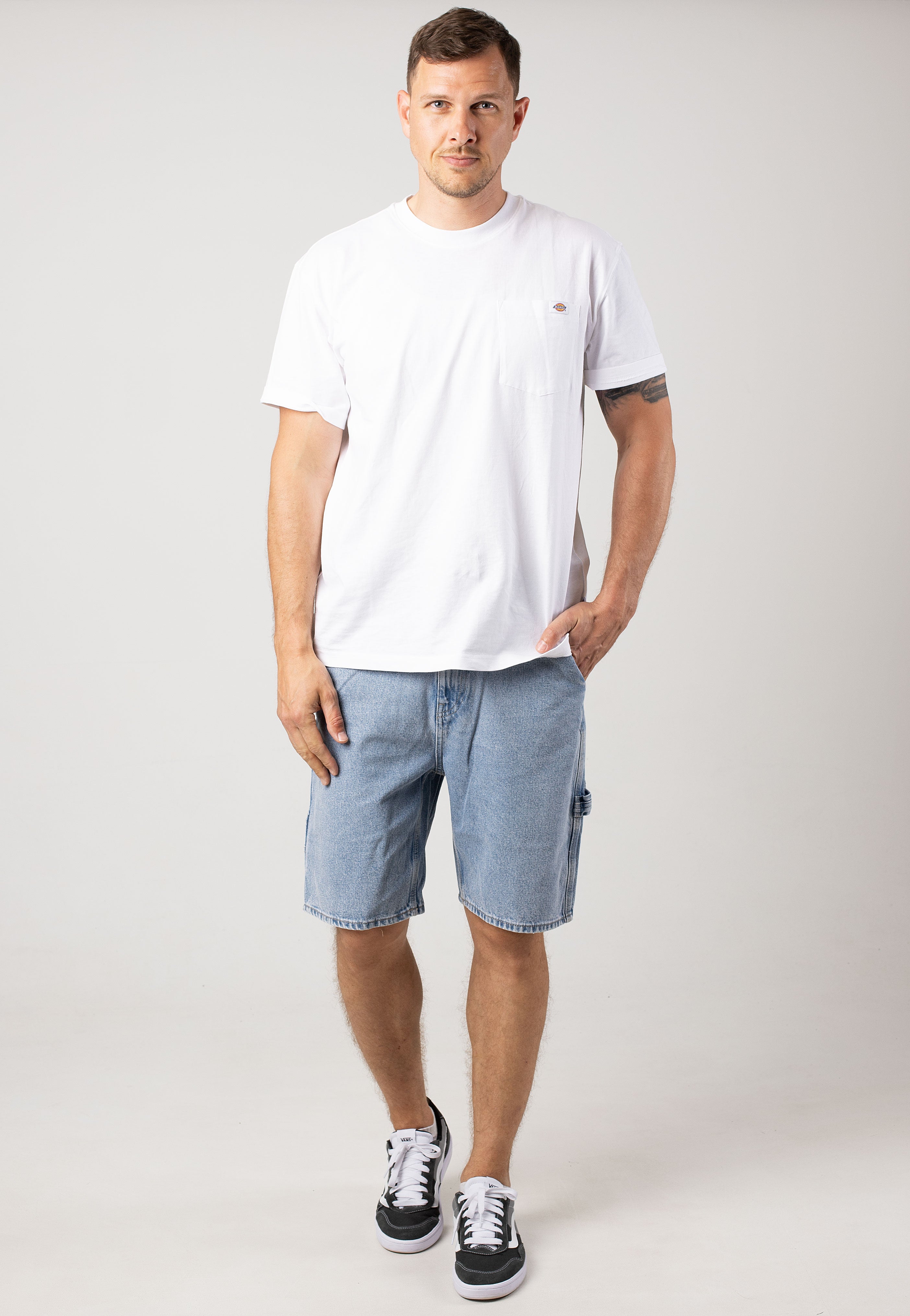 Only & Sons - Edge Car Light Blue Denim - Shorts | Men-Image