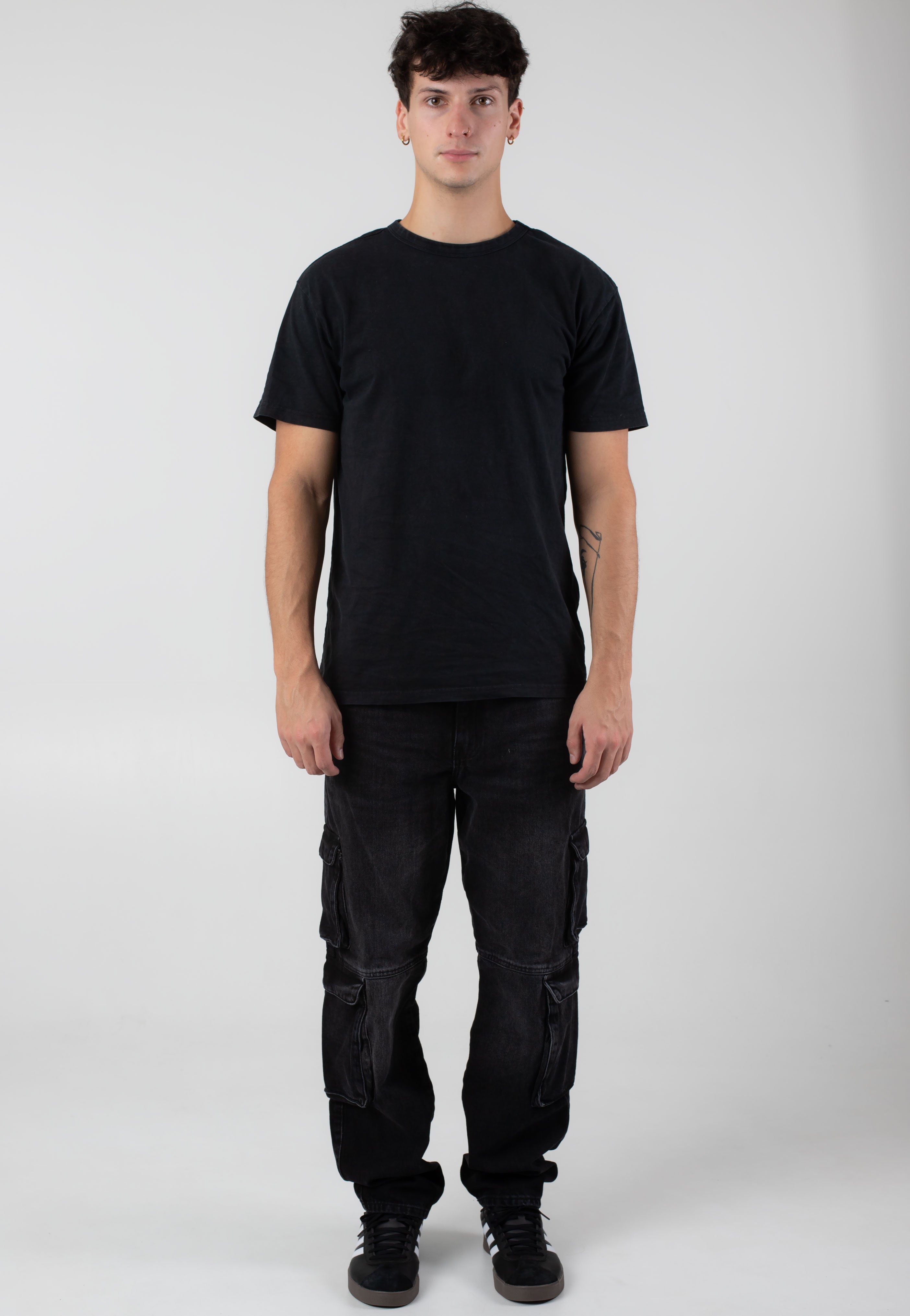 Only & Sons - Edge Str Cargo Washed Black - Jeans | Men-Image