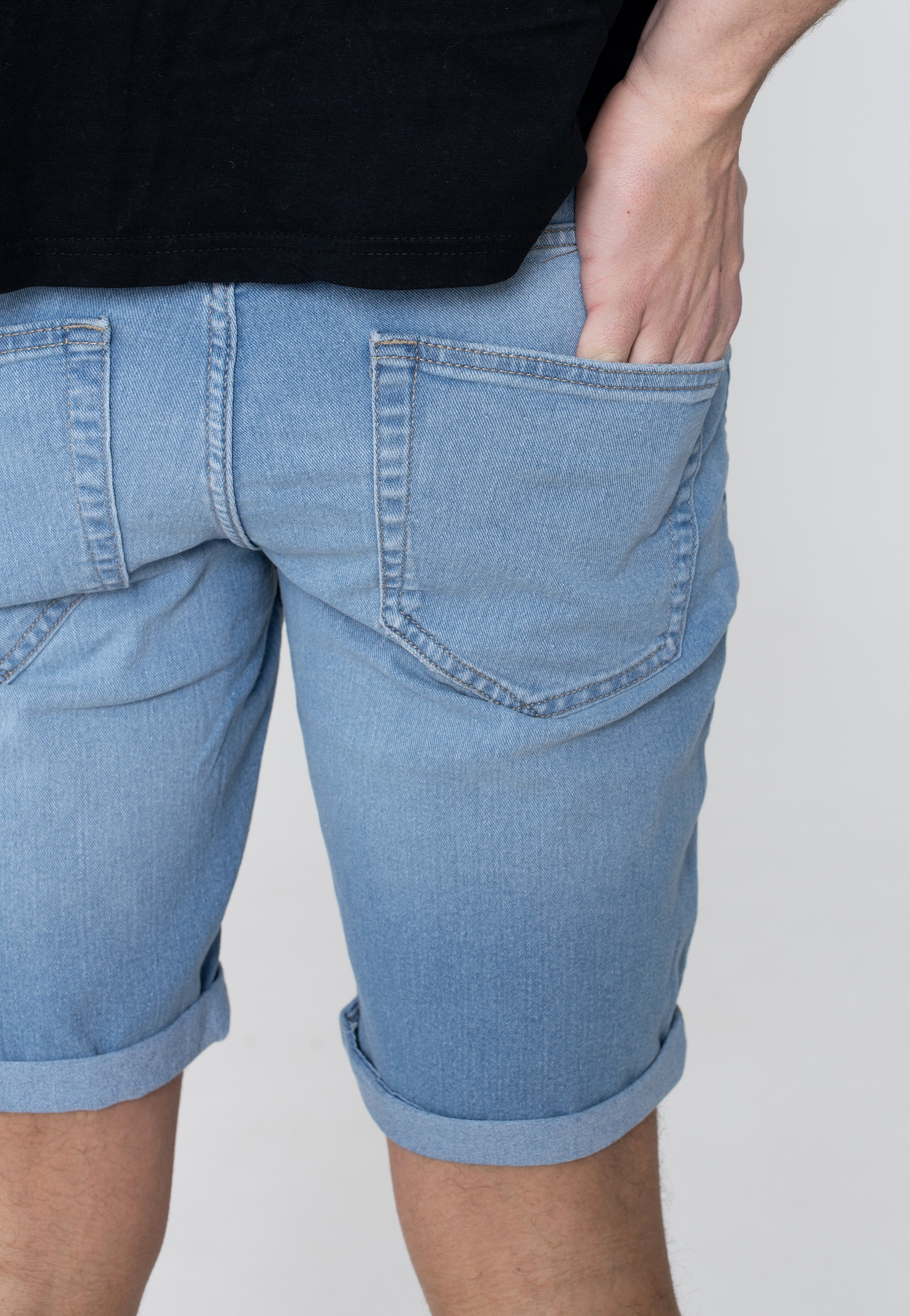 Only & Sons - Ply Light Blue Denim - Shorts | Men-Image