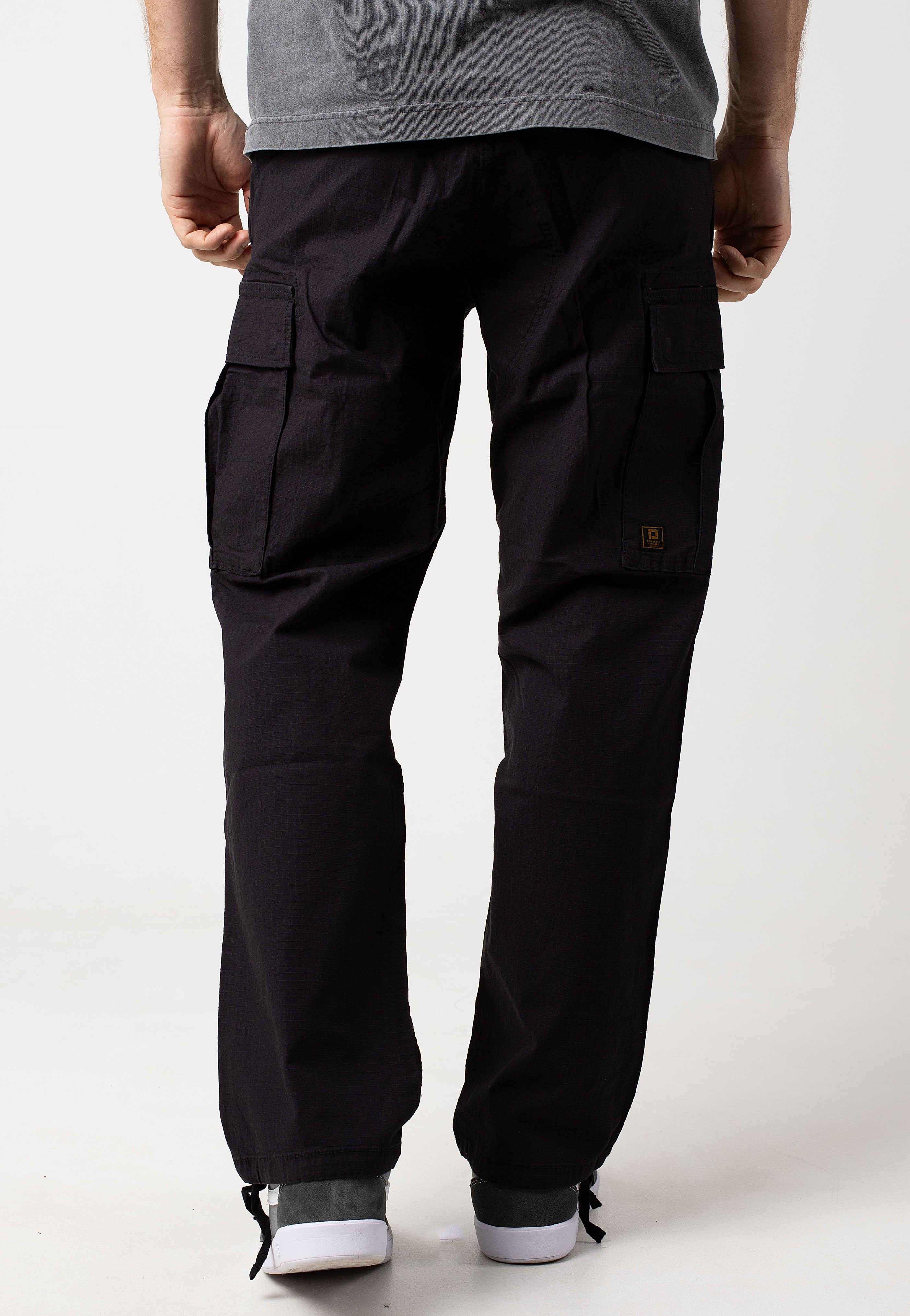 Only & Sons - Ray Life Ribstop Cargo Black - Pants | Men-Image