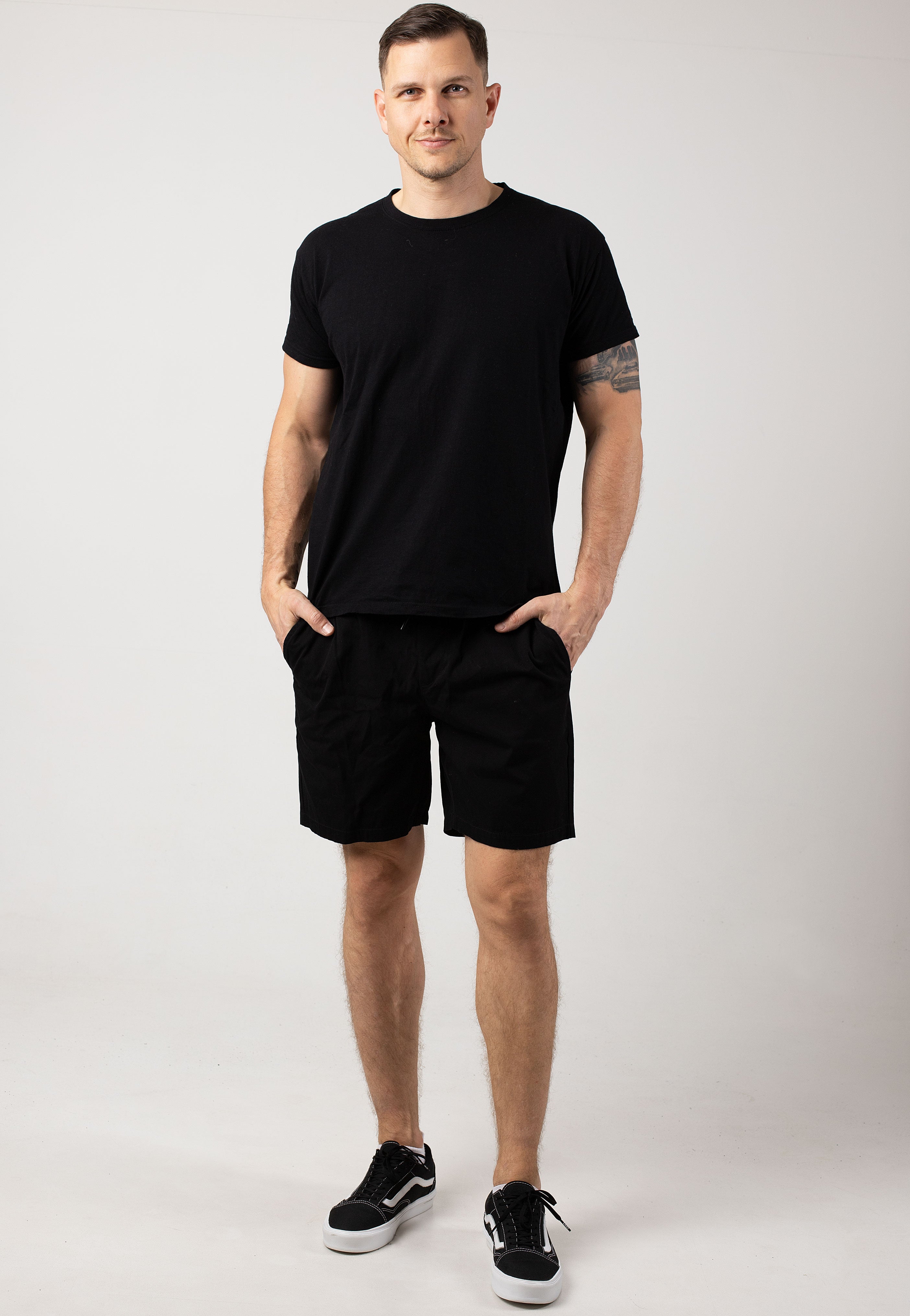 Only & Sons - Tel Life Black - Shorts | Men-Image