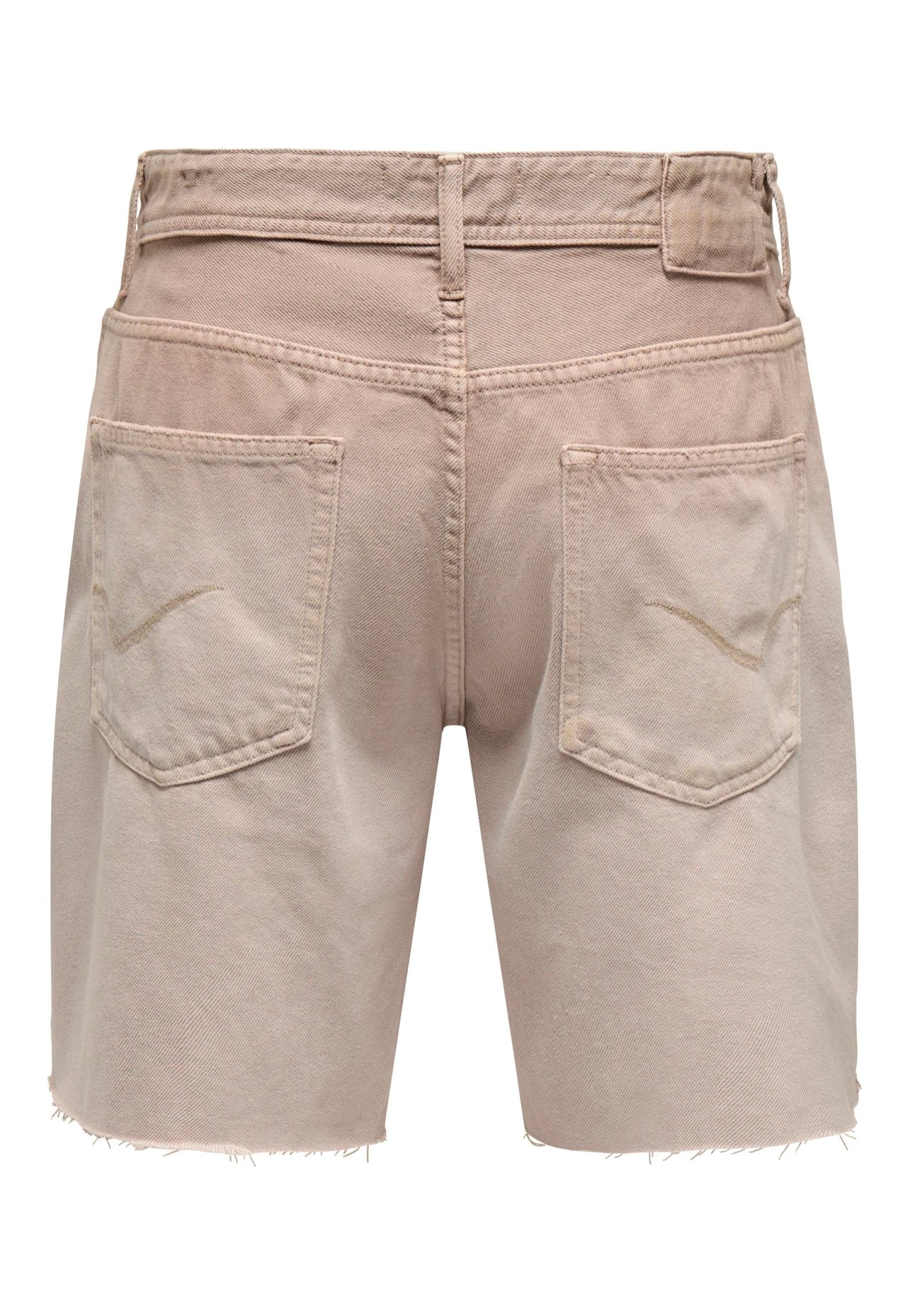Only & Sons - Edge Light Blue Bleached Denim - Shorts | Men-Image