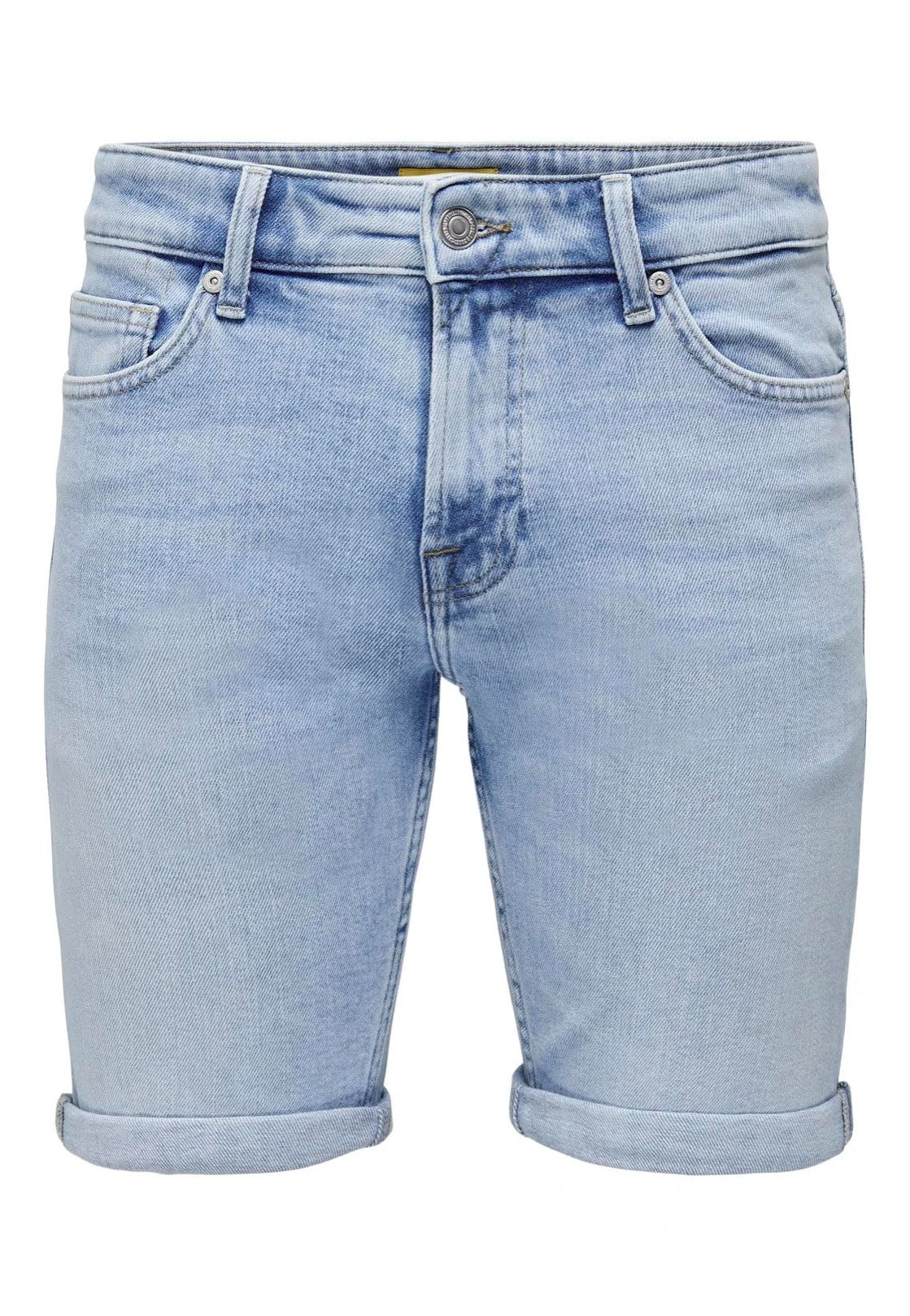 Only & Sons - Ply Light Blue Denim - Shorts | Men-Image