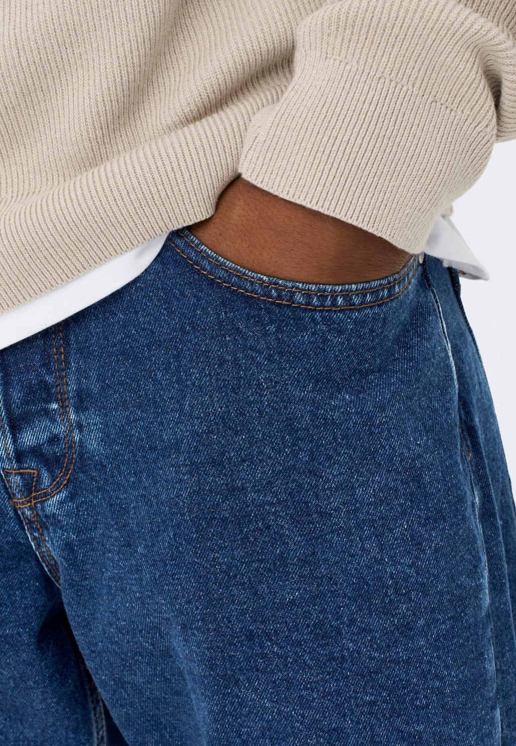 ONLY & SONS ONSWEFT REG 7900 EY Box Jeans, donkerblauw (dark blue denim), 30W / 30L ONLY & SONS ONSWEFT REG 7900 EY Box Jeans, donkerblauw (dark blue denim), 30W / 30L