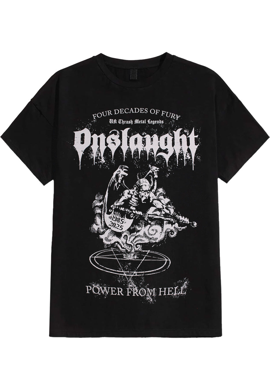 Onslaught - Power From Hell - T-Shirt | Neutral-Image
