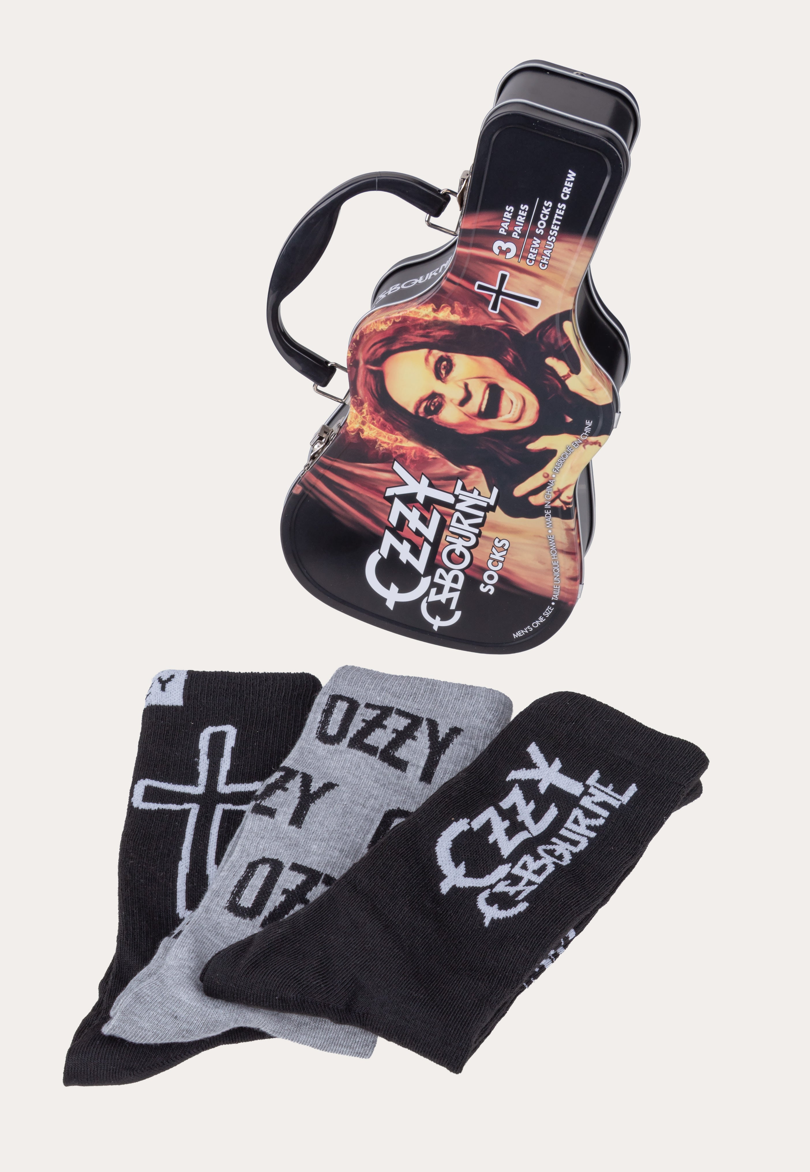 Ozzy Osbourne - Sock Guitar Tin - Socks | AFM Records