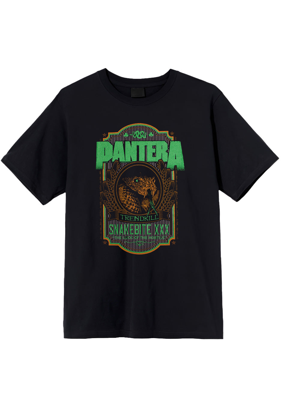 Pantera - Snakebite XXX Label - T-Shirt | Neutral-Image