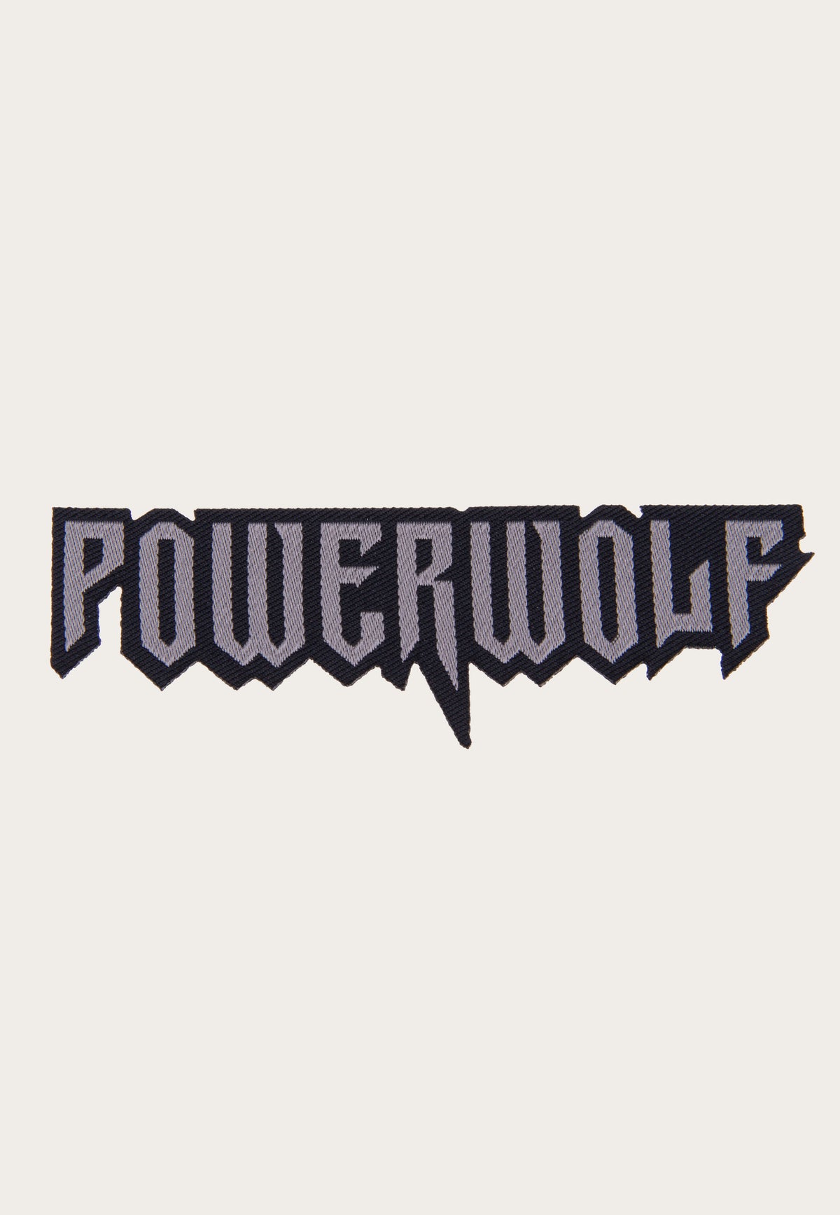 Powerwolf Logo Cut Out Patch