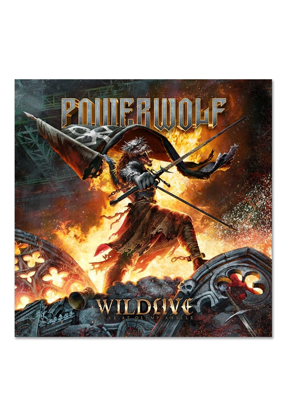 Powerwolf - Wildlive (Live At Olympiahalle) - 2 Vinyl + Poster