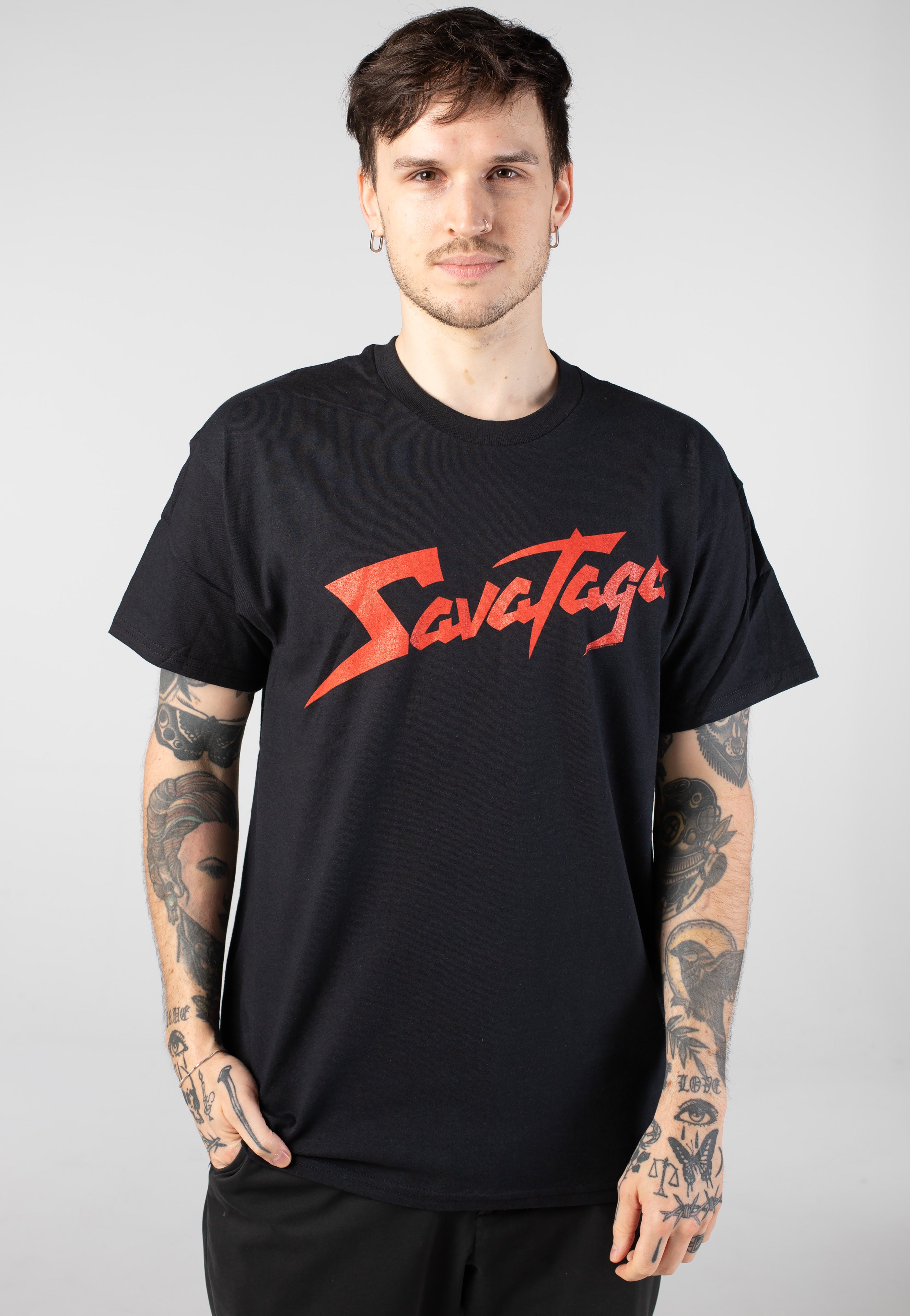 Savatage - Red Logo - T-Shirt | Men-Image