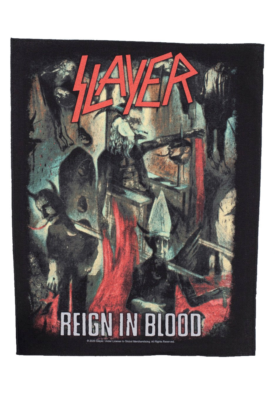 Slayer - Reign In Blood - Backpatch | Neutral-Image