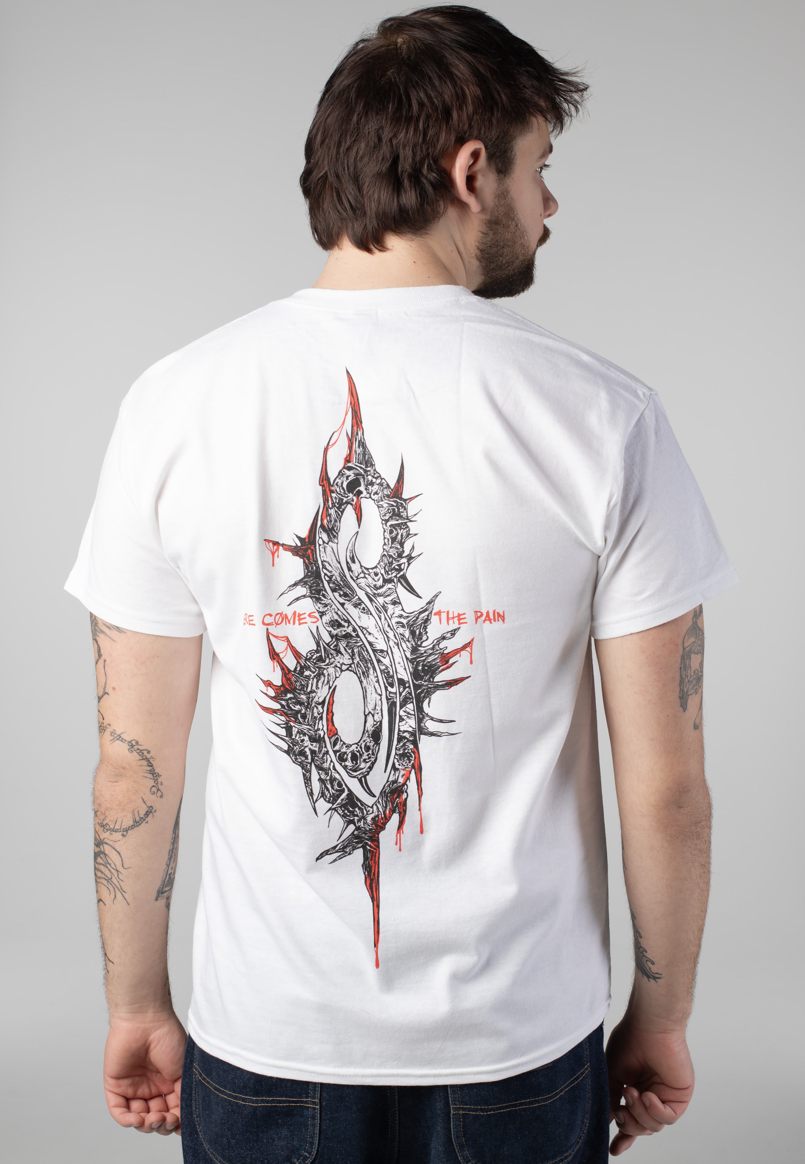Slipknot - 9 Eye Monster White - T-Shirt | AFM Records