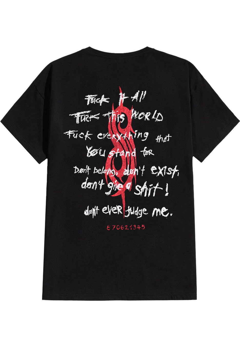 Slipknot - Stretched Barcode - T-Shirt | AFM Records