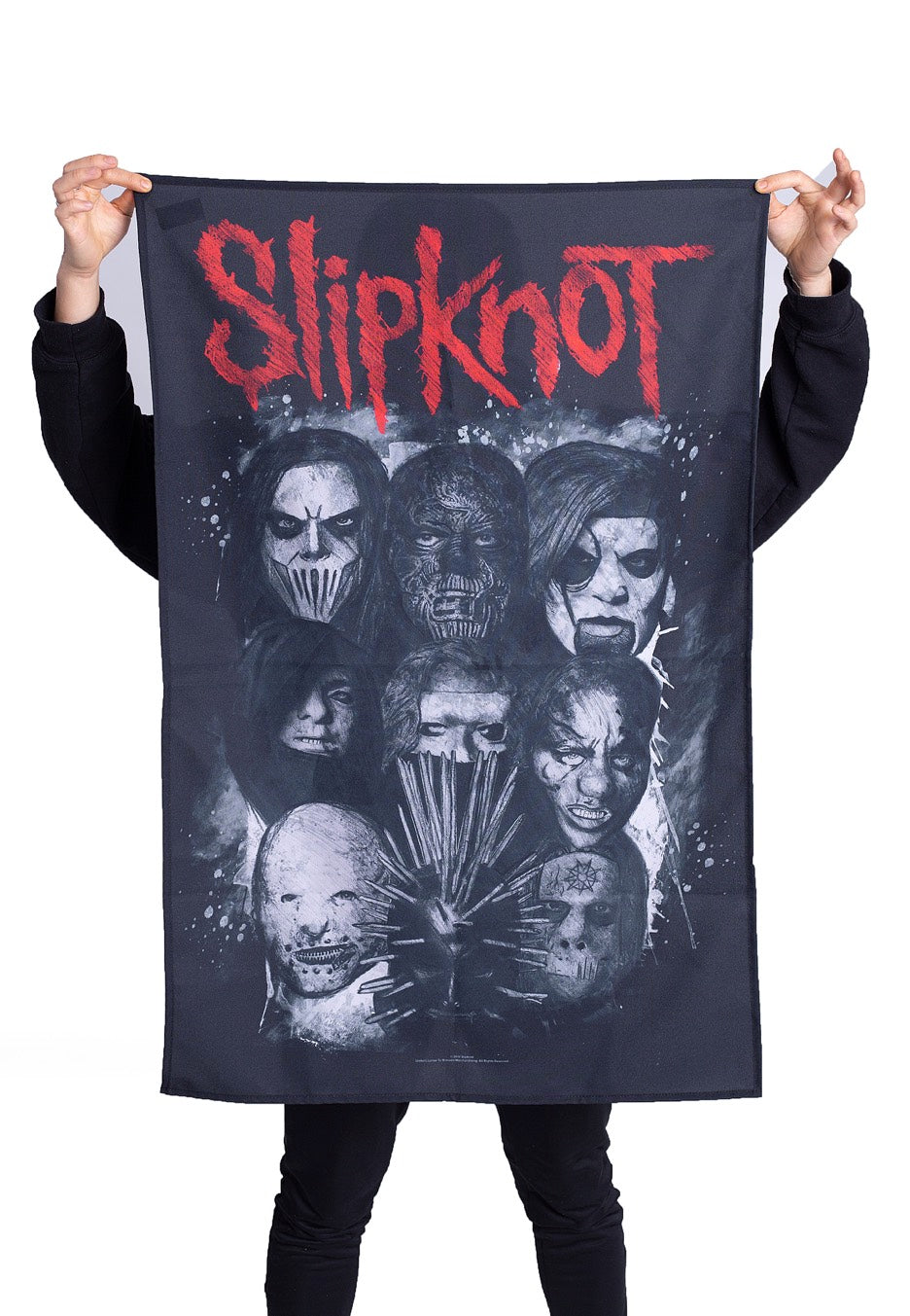 Slipknot - Masks - Flag | Neutral-Image