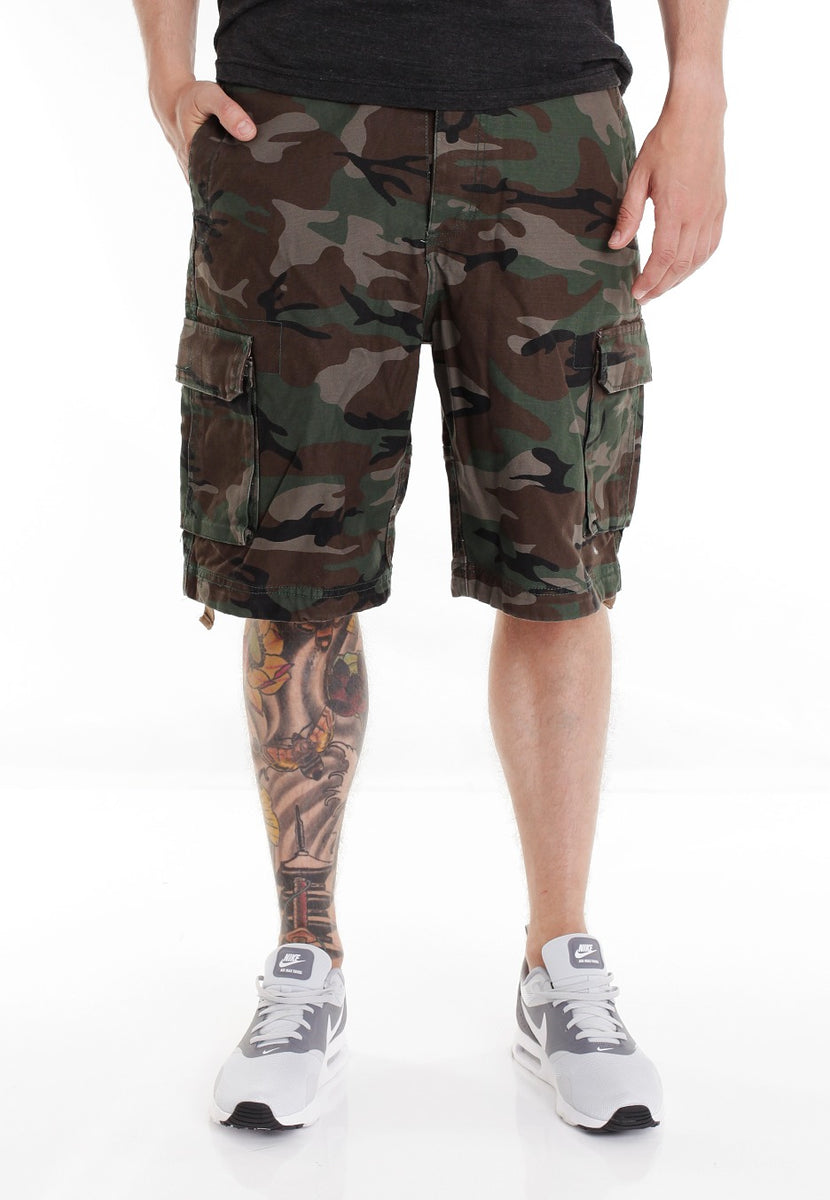 Surplus - Vintage Washed Woodland - Shorts | AFM Records