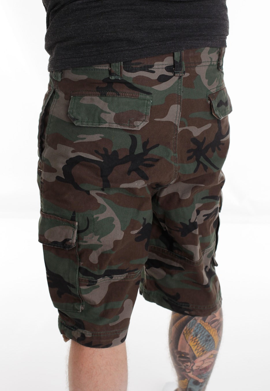 Surplus - Vintage Washed Woodland - Shorts | AFM Records