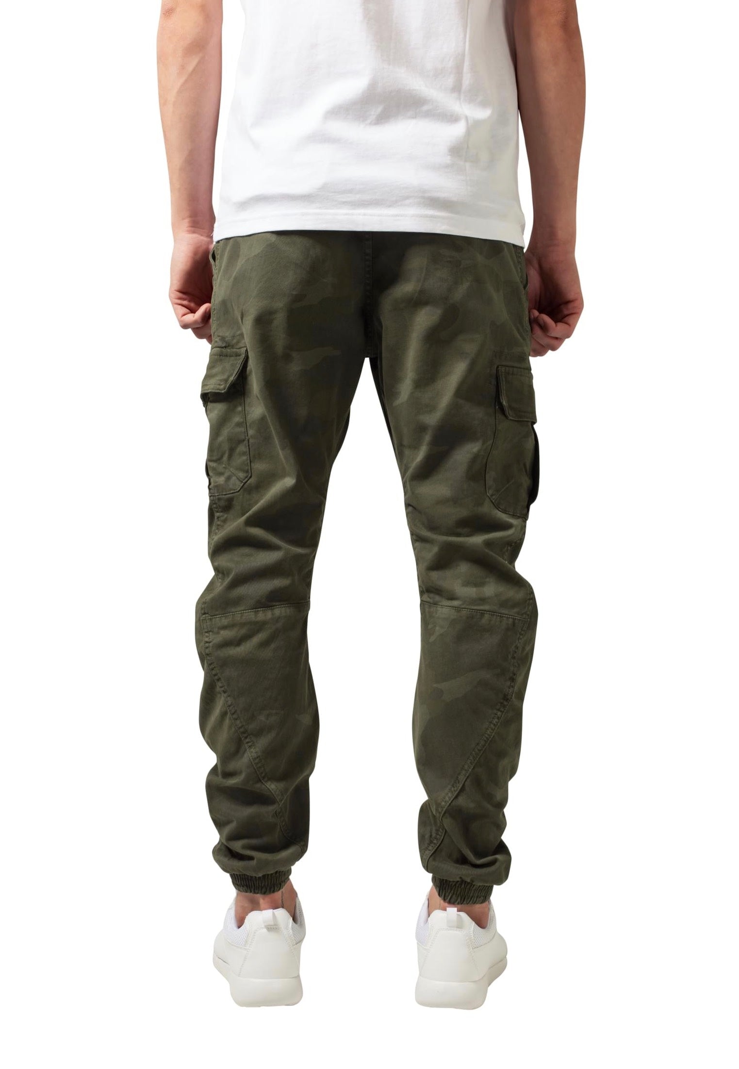 Urban Classics - Camo Cargo Olive Camouflage - Pants | Men-Image