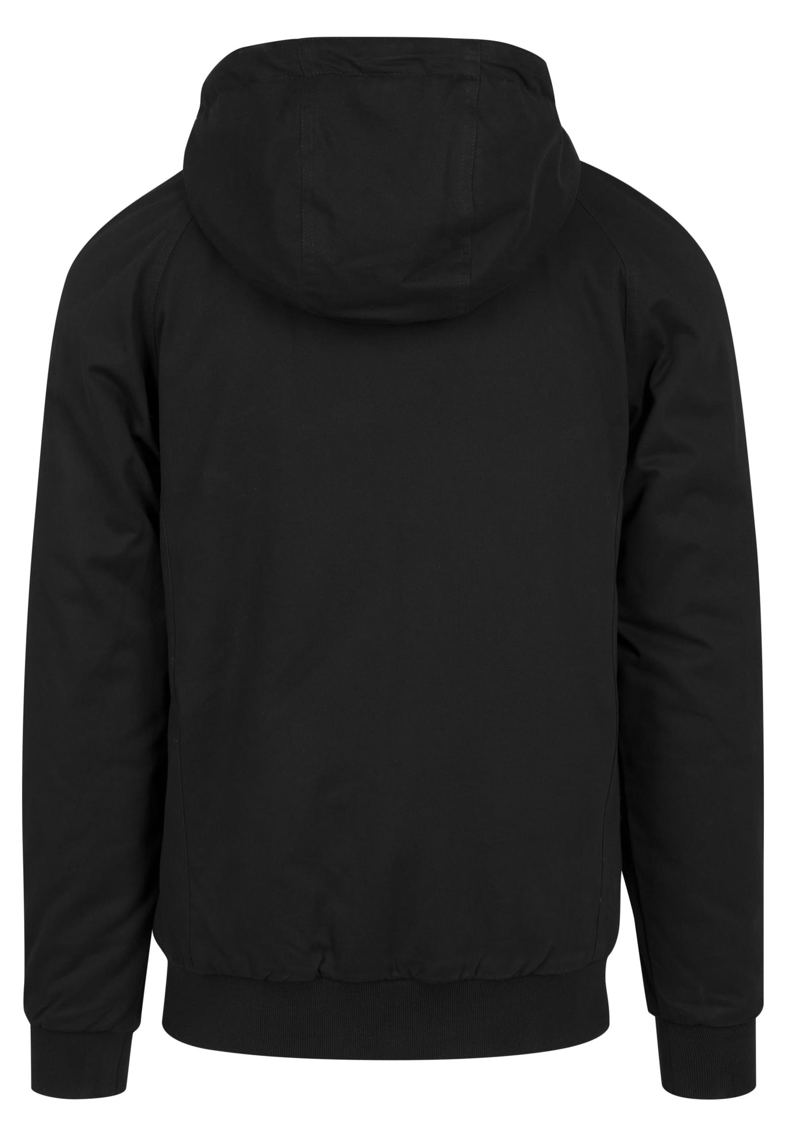 Urban Classics - Hooded Cotton Black - Jacket | Men-Image