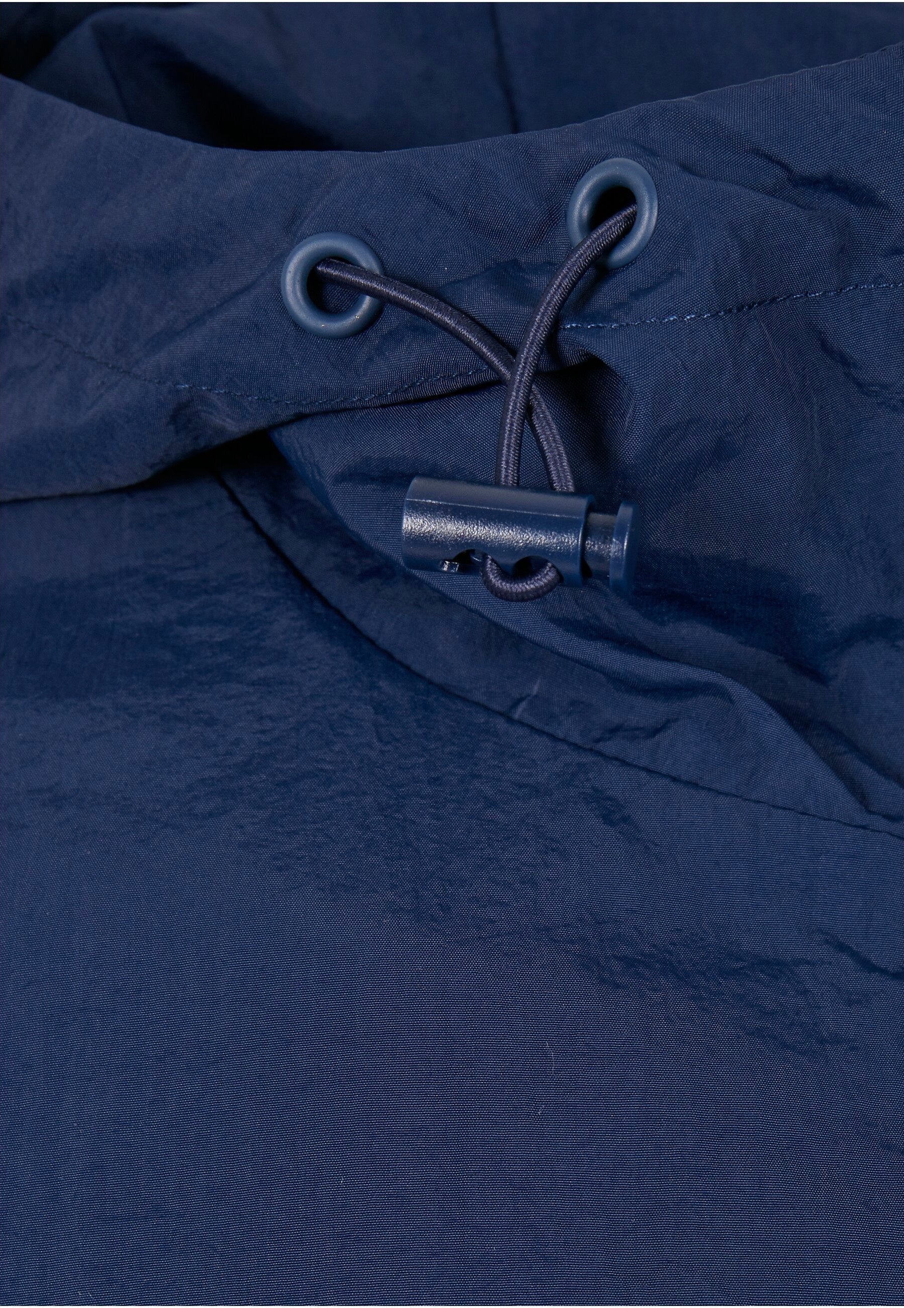 Urban Classics - Crinkle Panel Track Darkblue/Cityred - Track Jacket | Men-Image