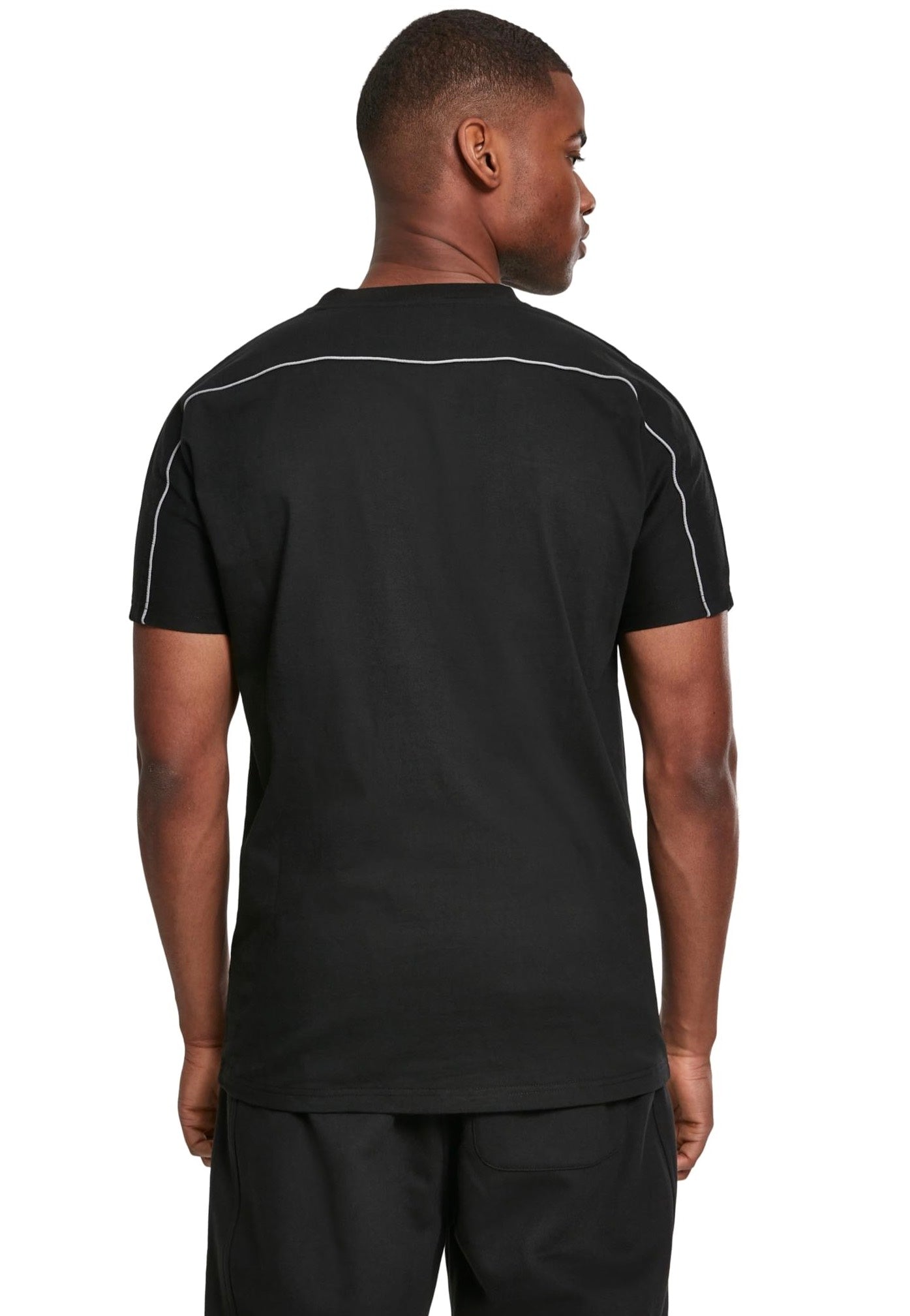 Urban Classics - Reflective Tee Black - T-Shirt | Men-Image