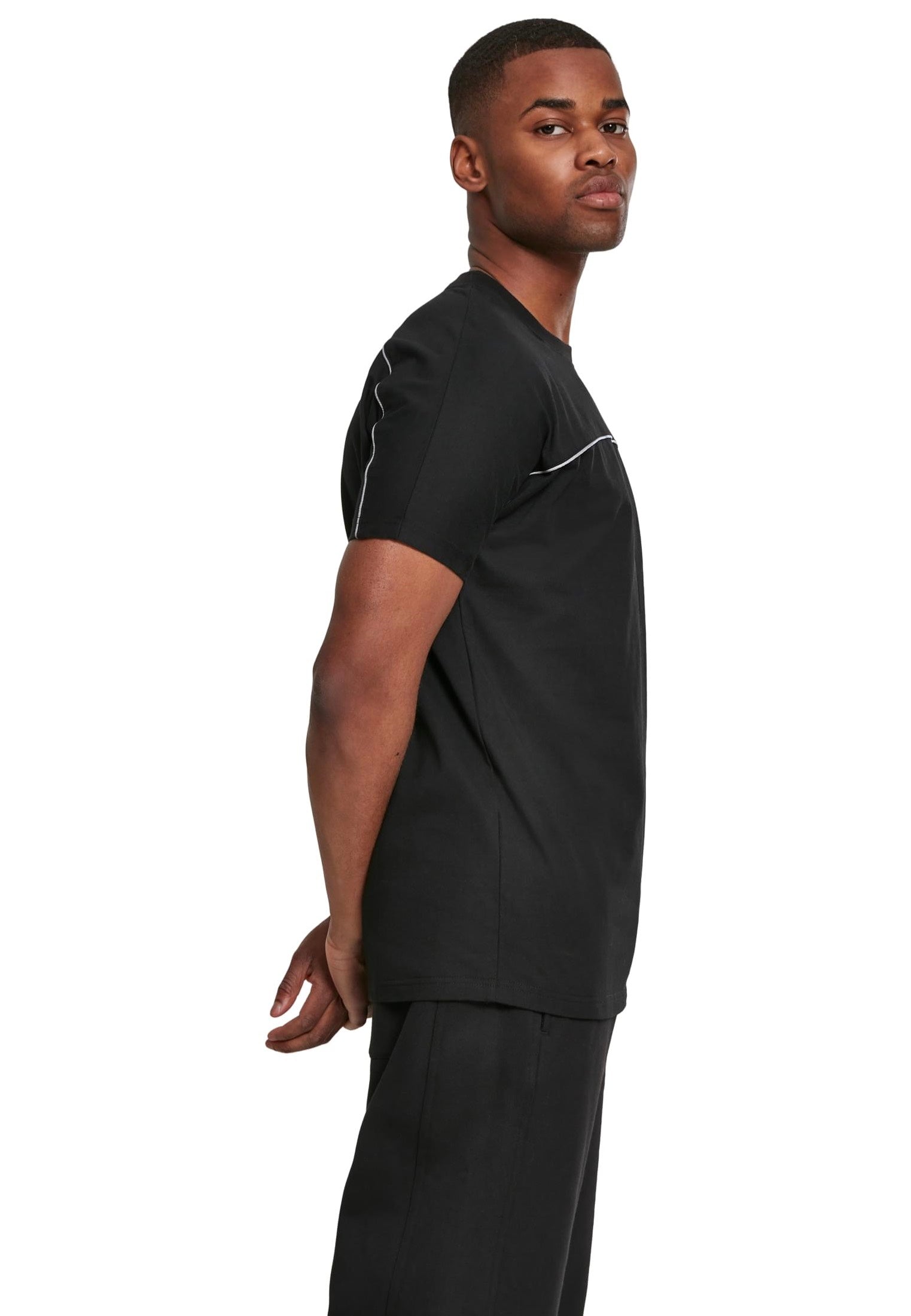 Urban Classics - Reflective Tee Black - T-Shirt | Men-Image