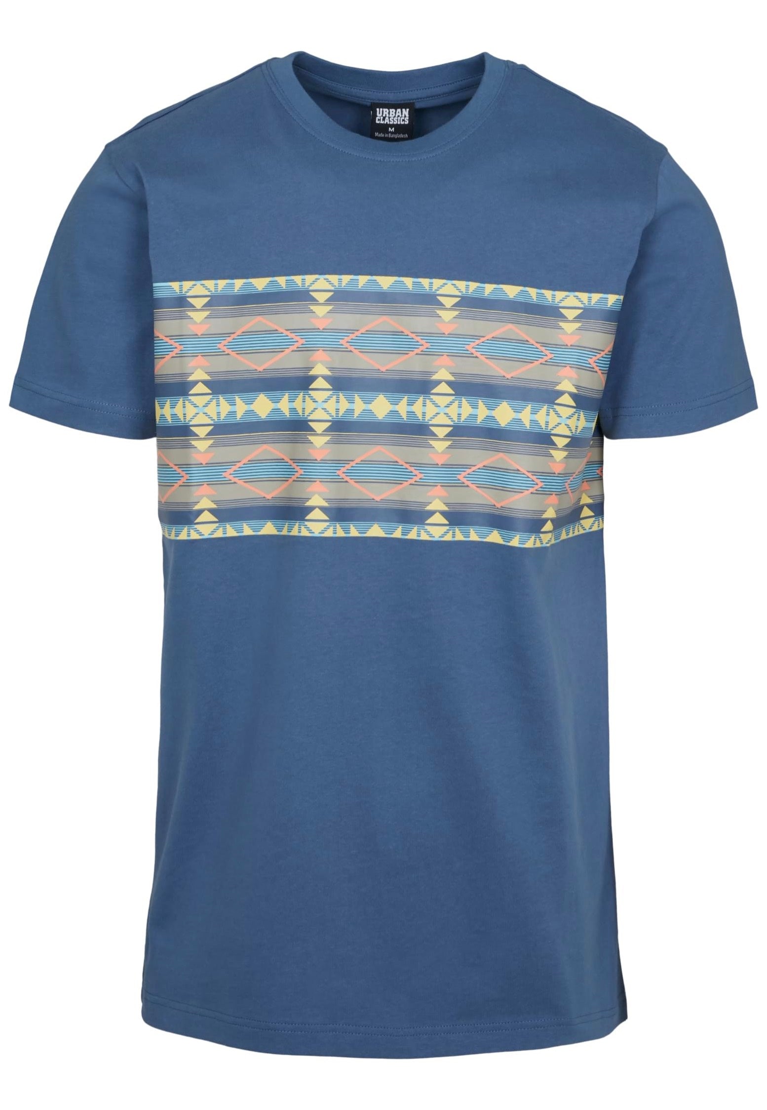Urban Classics - Inka Pattern Vintageblue - T-Shirt | Men-Image