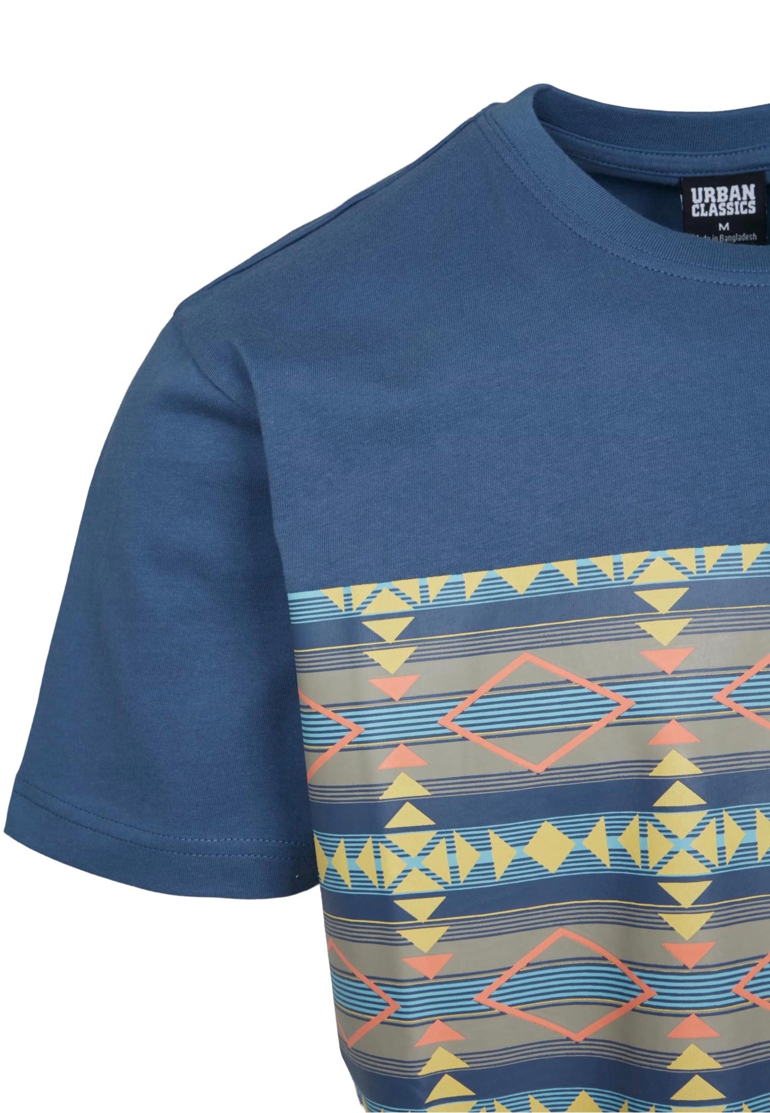 Urban Classics - Inka Pattern Vintageblue - T-Shirt | Men-Image