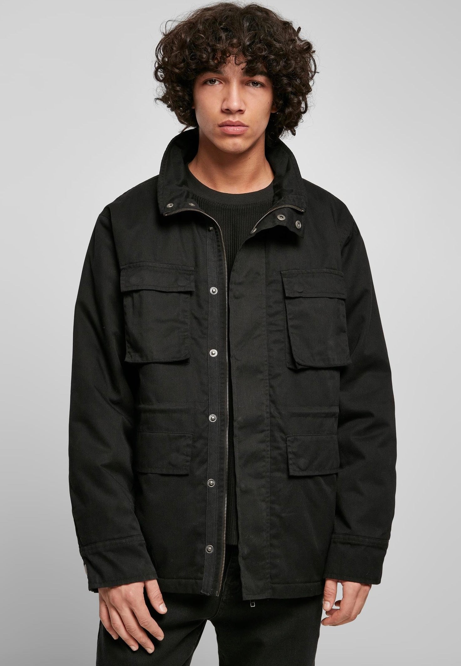 Urban Classics - Big M 65 Black - Jacket | Men-Image
