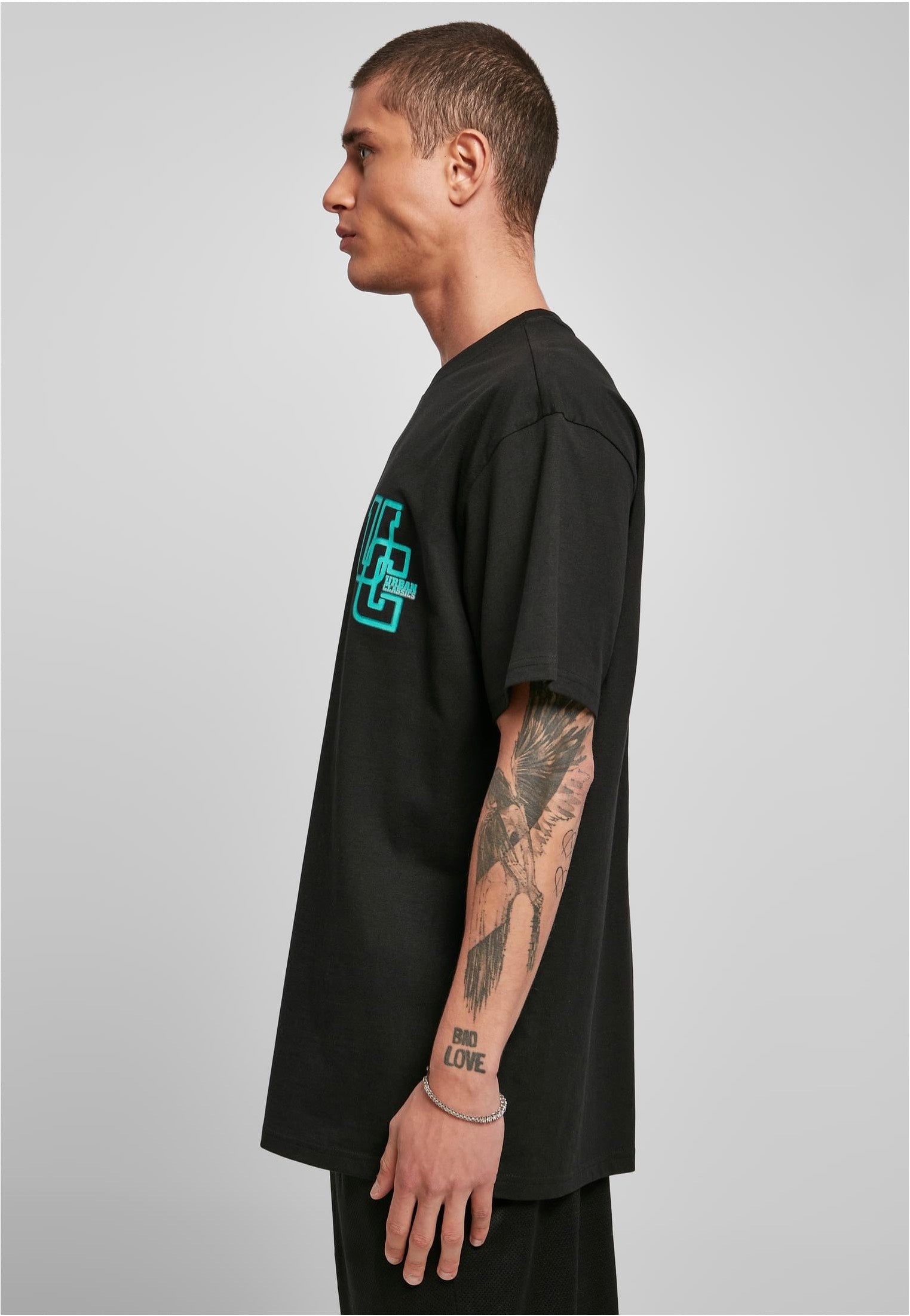 Urban Classics - Glow Logo Black - T-Shirt | Men-Image