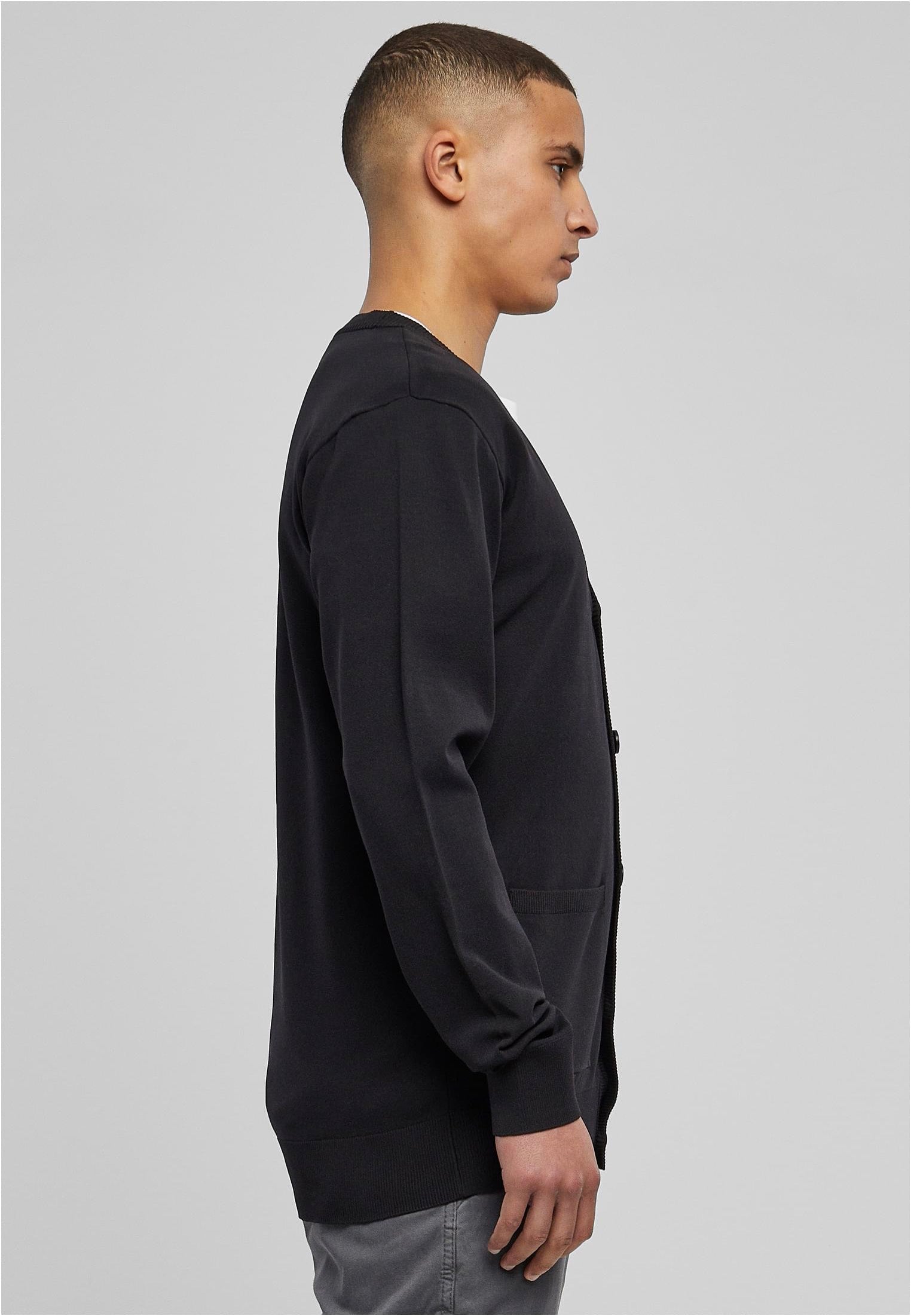 Urban Classics - Fine Black - Cardigan | Men-Image