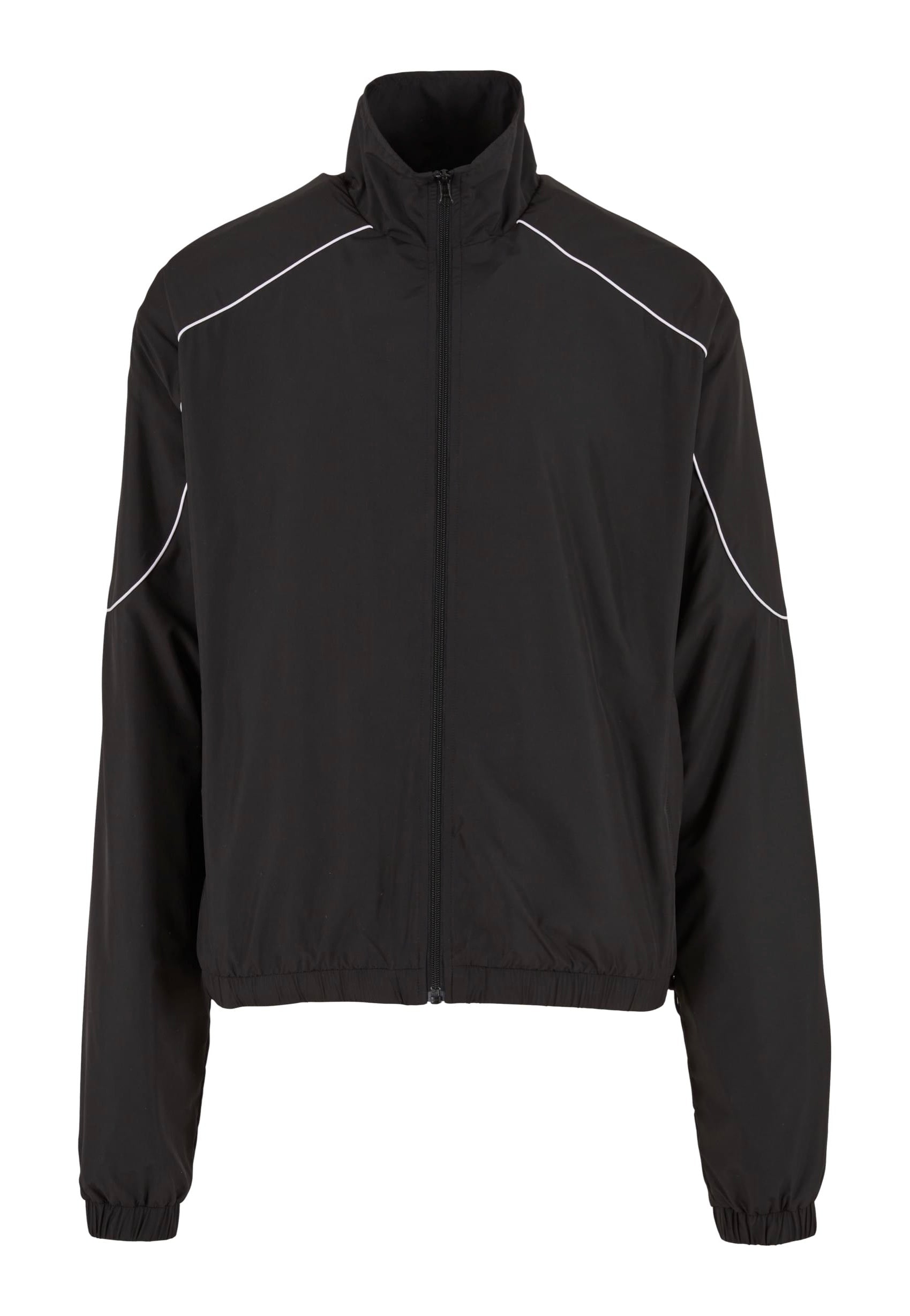 Urban Classics - Piped Panel Black - Track Jacket | AFM Records
