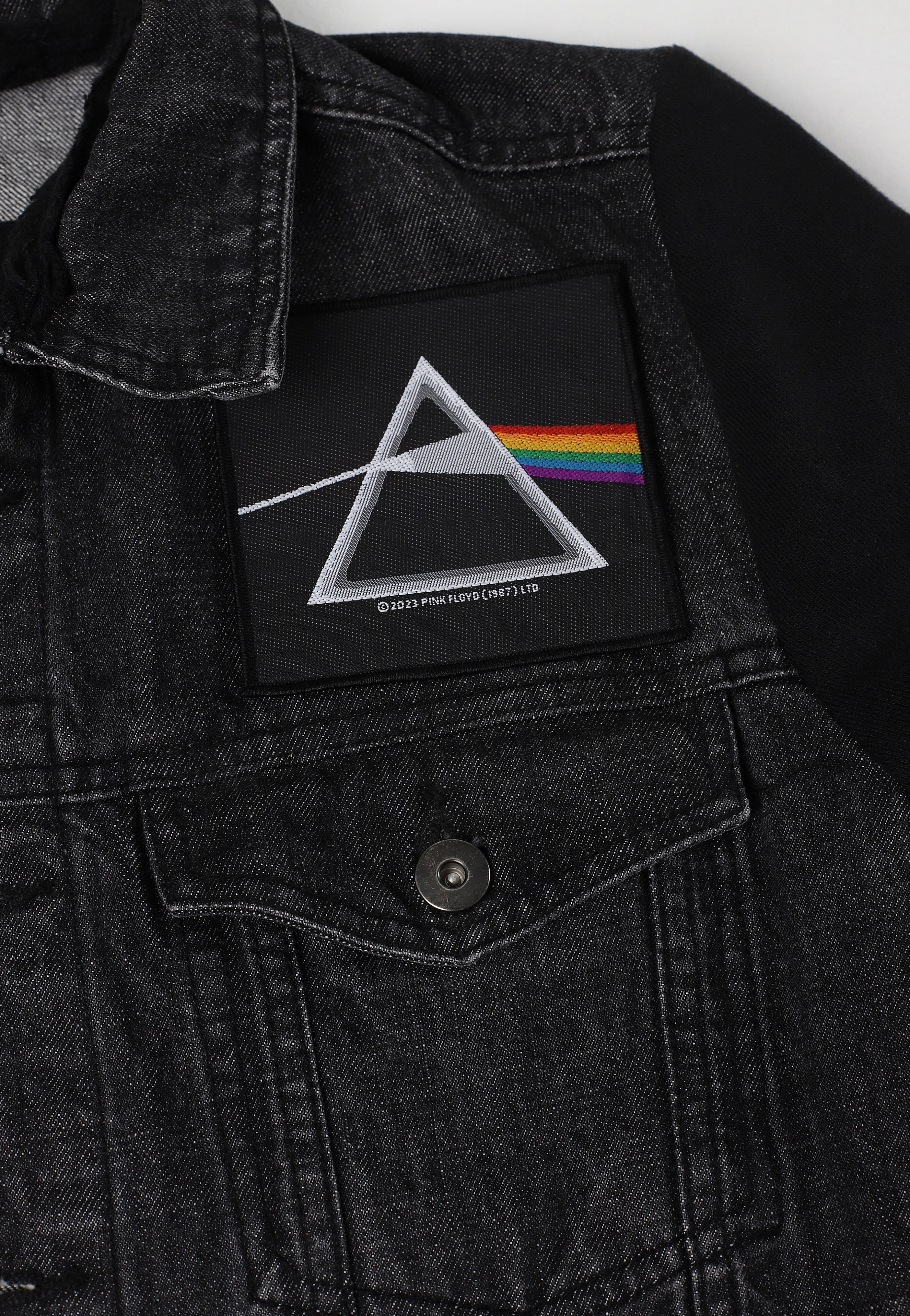 Pink Floyd ダークサイド・オブ・ザ・ムーン デニムジャケット 予約商品】PINK FLOYD Unisex Denim Jacket: Dark Side of the Moon