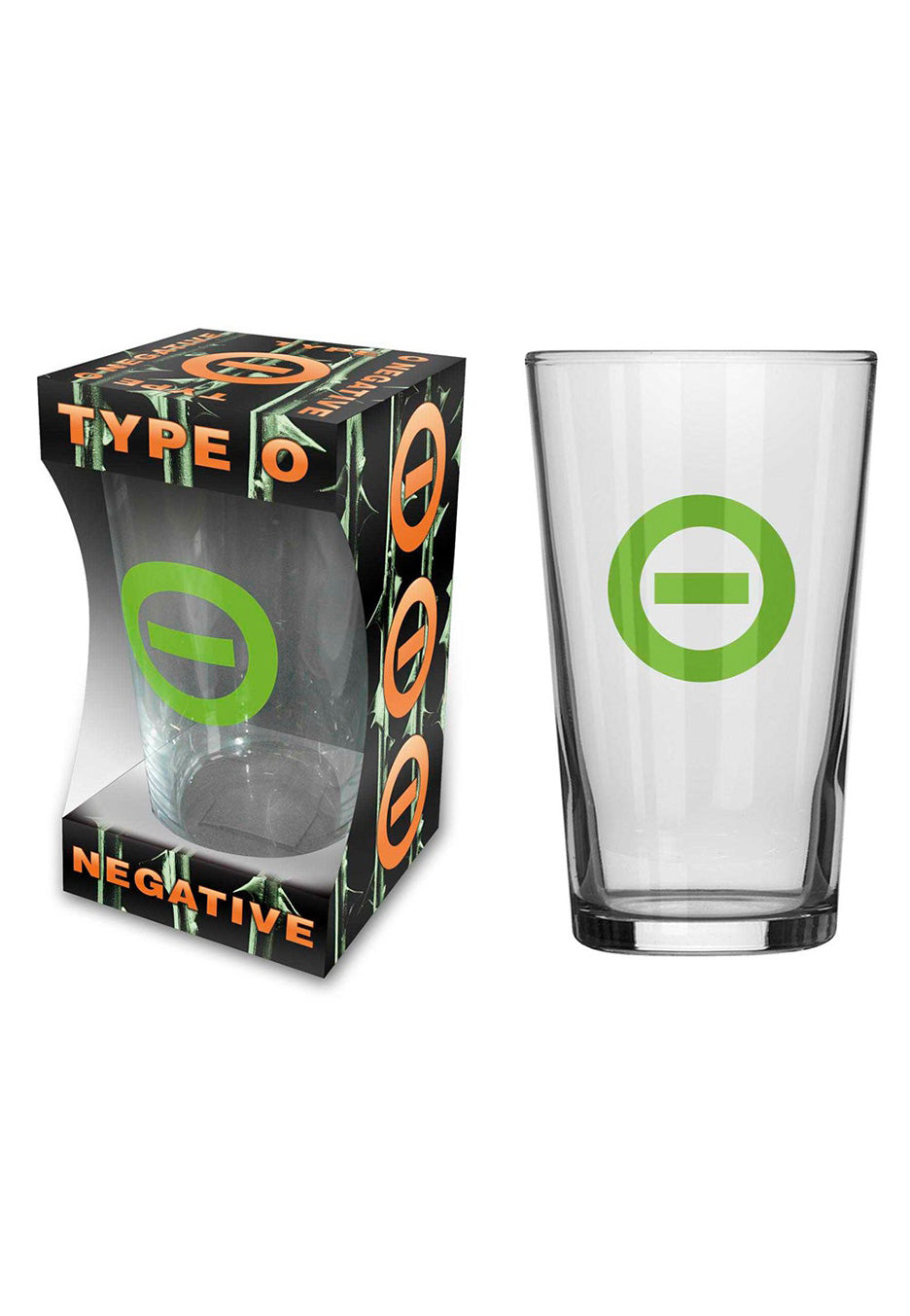 Type O Negative - Negative Symbol Pint - Glass | Neutral-Image