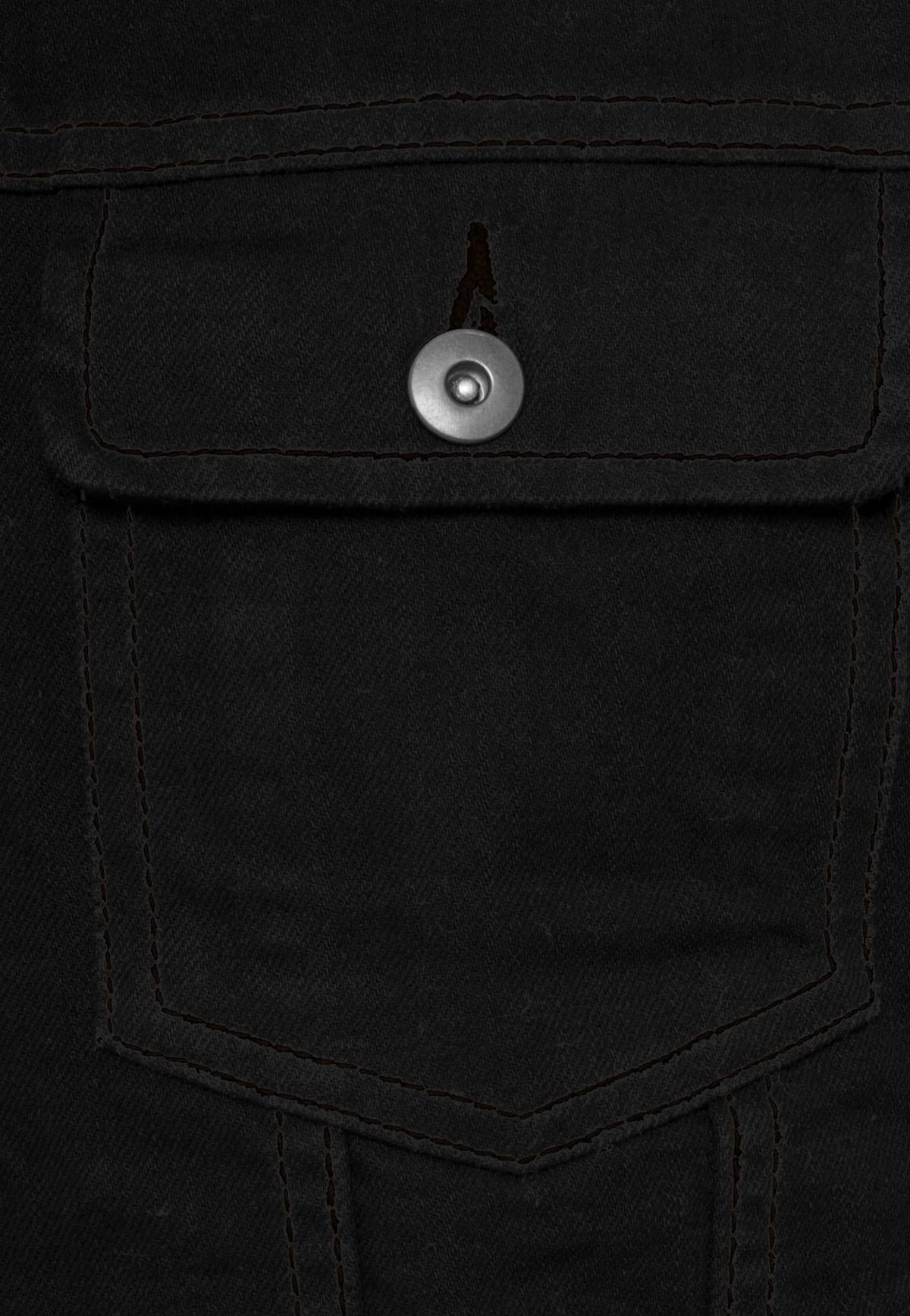 Urban Classics Denim Black Dark Jeans Vest