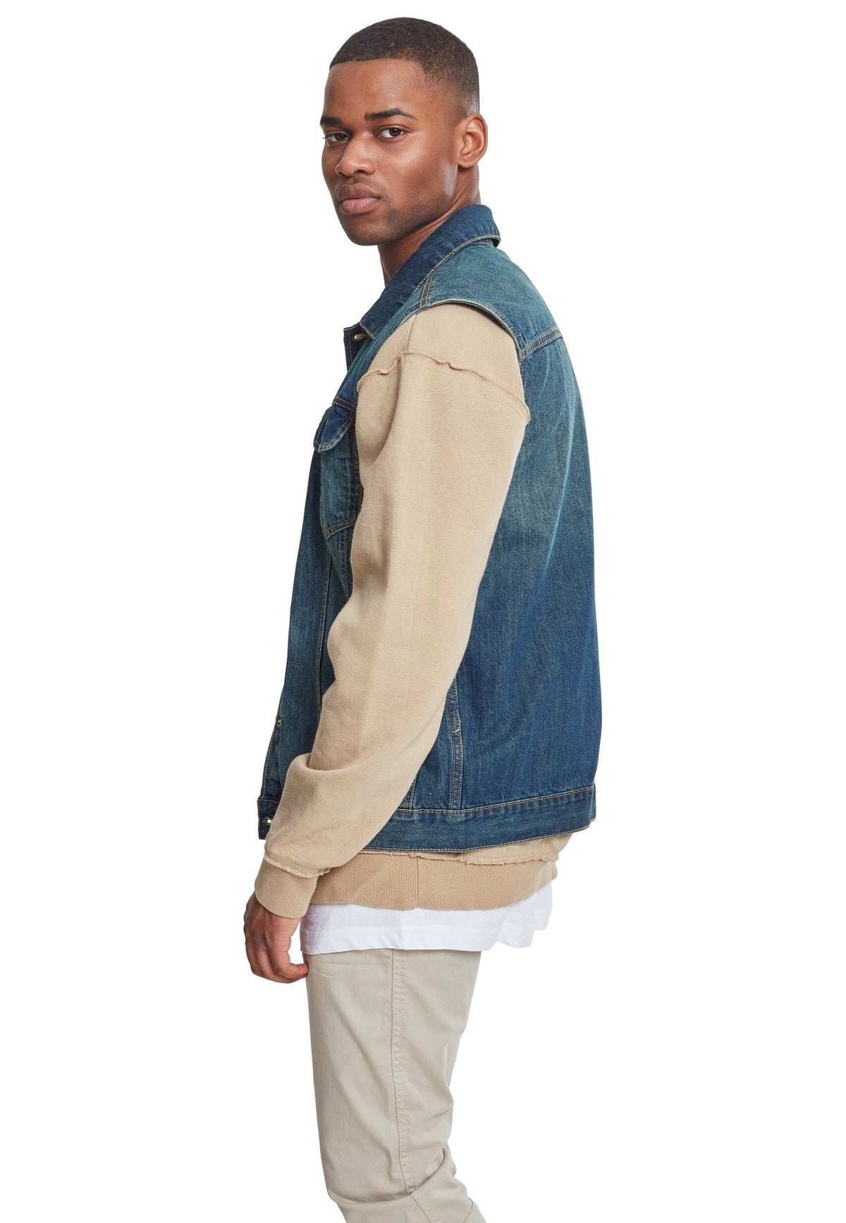 Urban Classics Denim Lightblue Vest