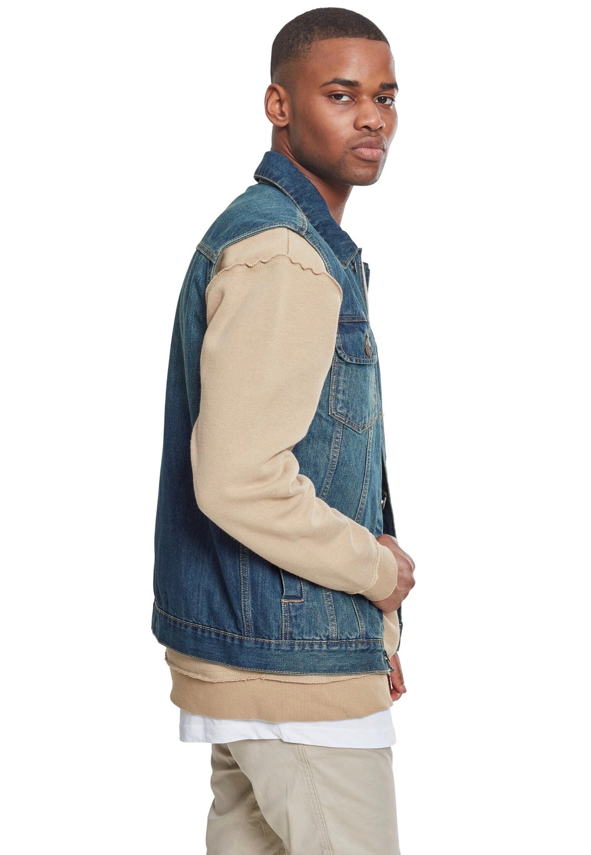 Urban Classics Denim Lightblue Vest