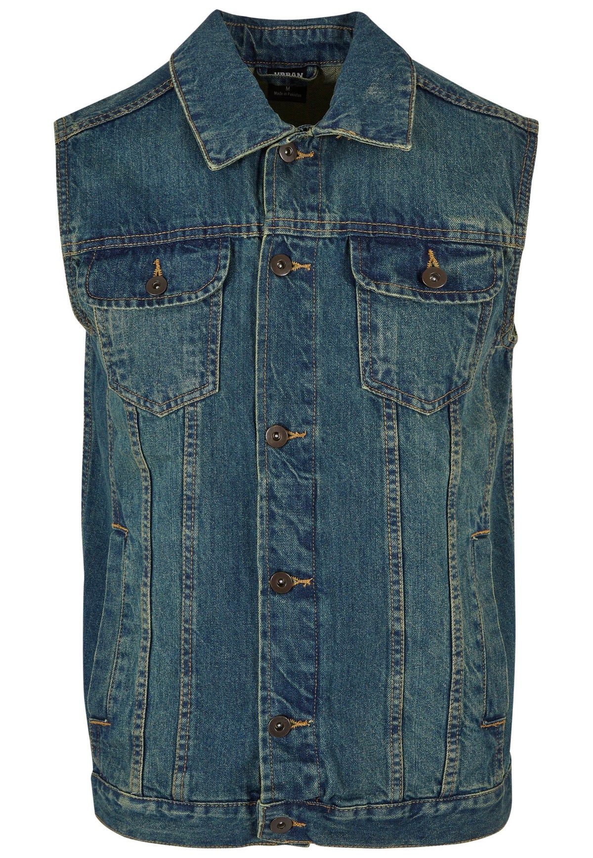 Urban Classics Denim Lightblue Vest