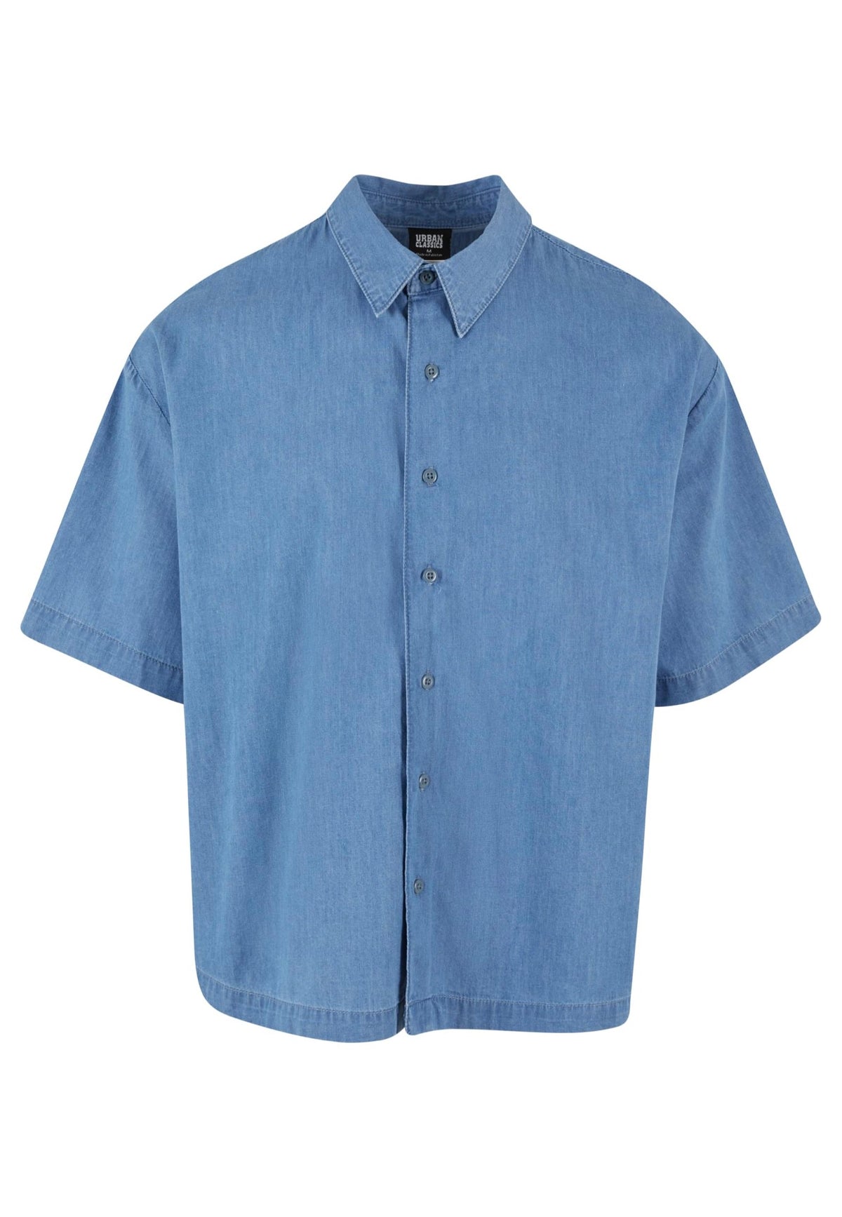 Urban Classics Lightweight Denim Skyblue Washed Shirt