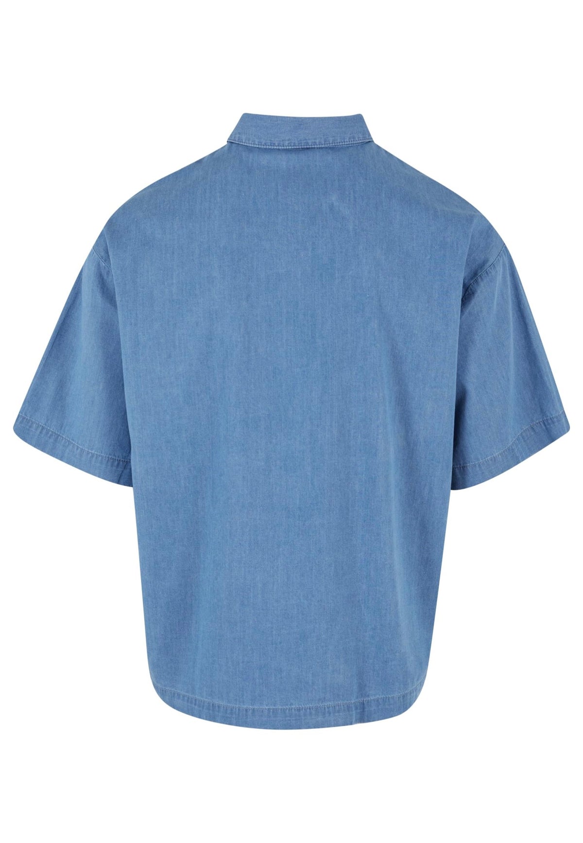 Urban Classics Lightweight Denim Skyblue Washed Shirt