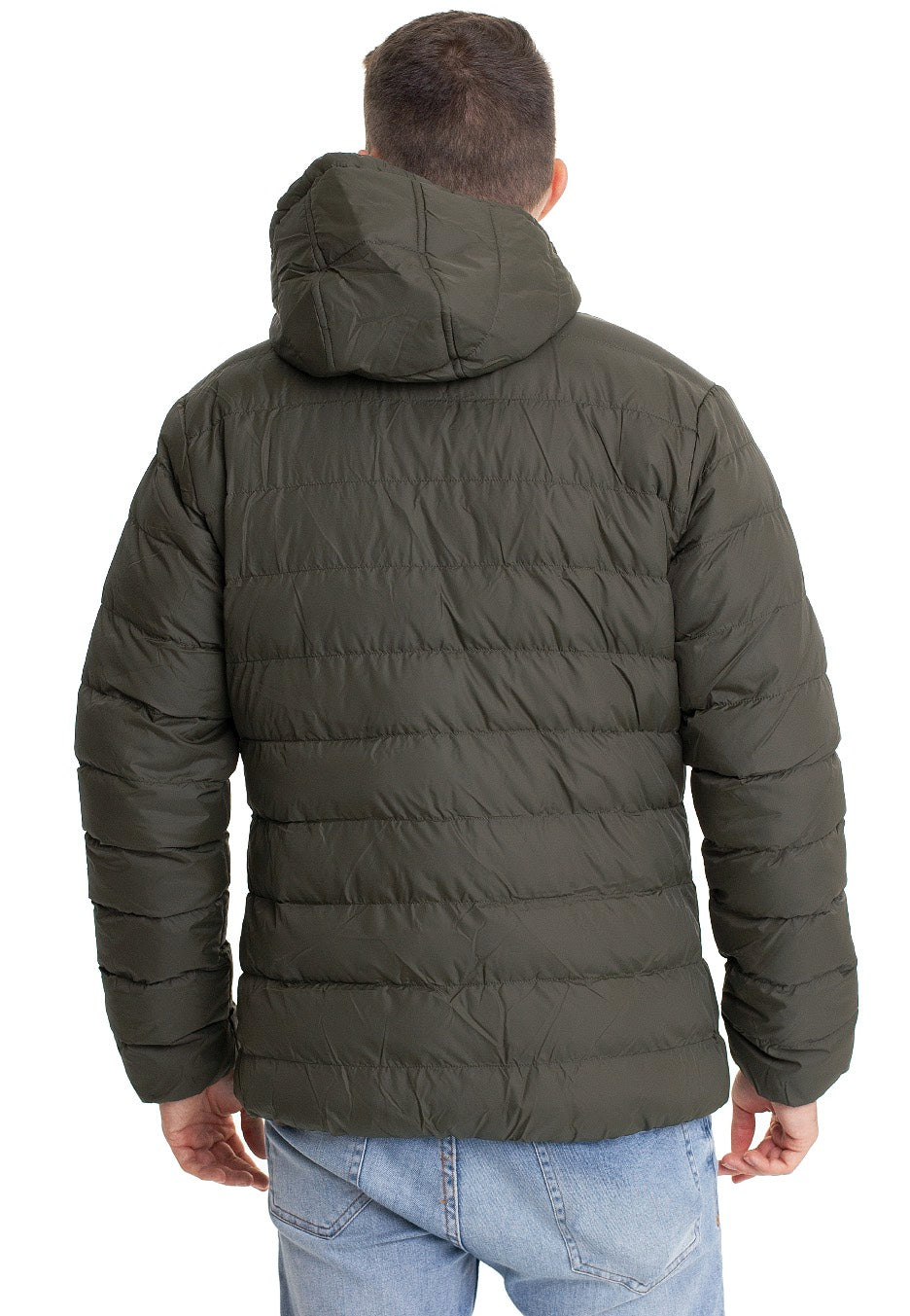 Urban Classics - Basic Bubble Darkolive/Black/Darkolive - Jacket | Men-Image